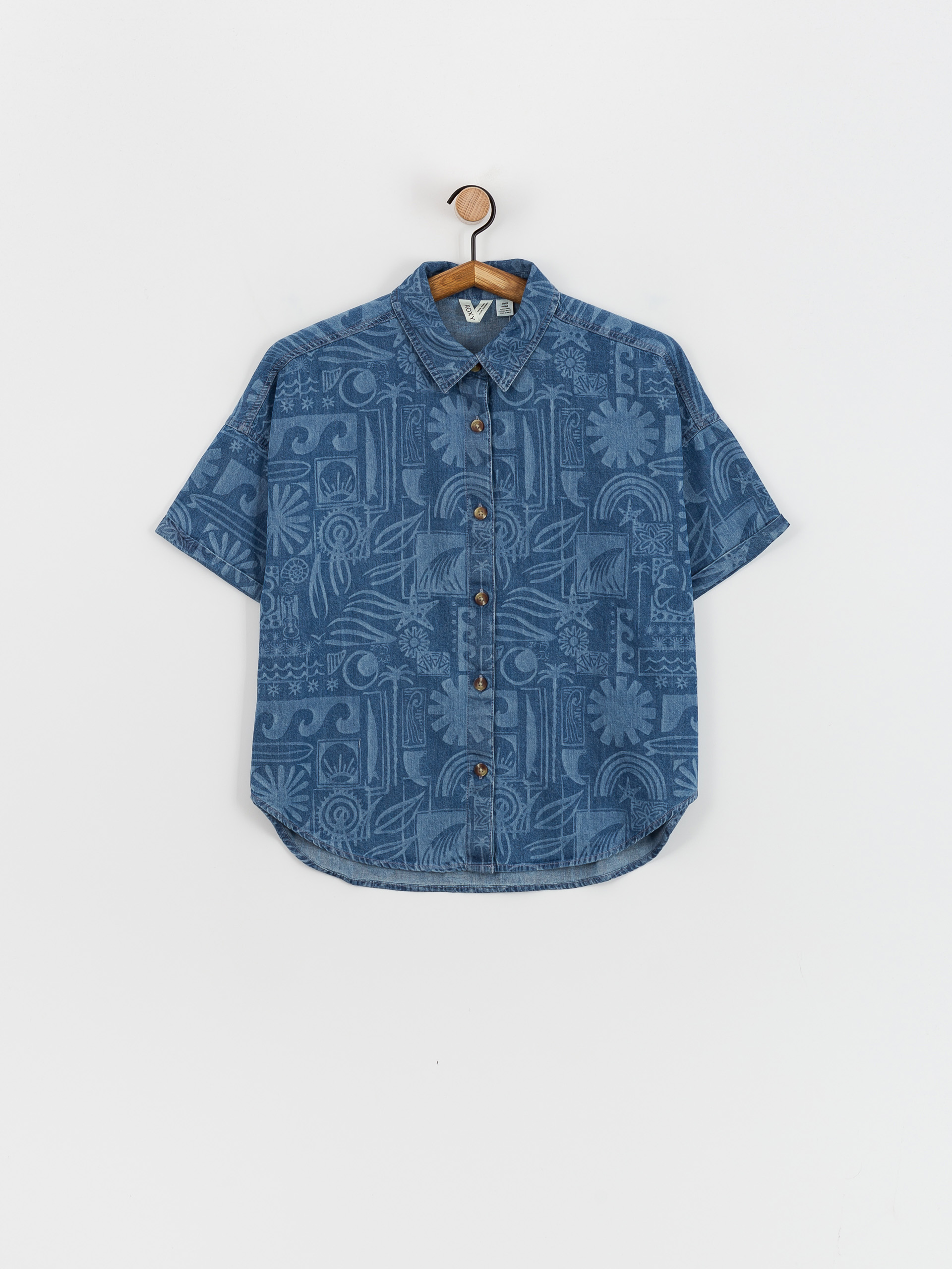 Сорочка Roxy Beach Nostalgia Denim Wmn (medium blue)