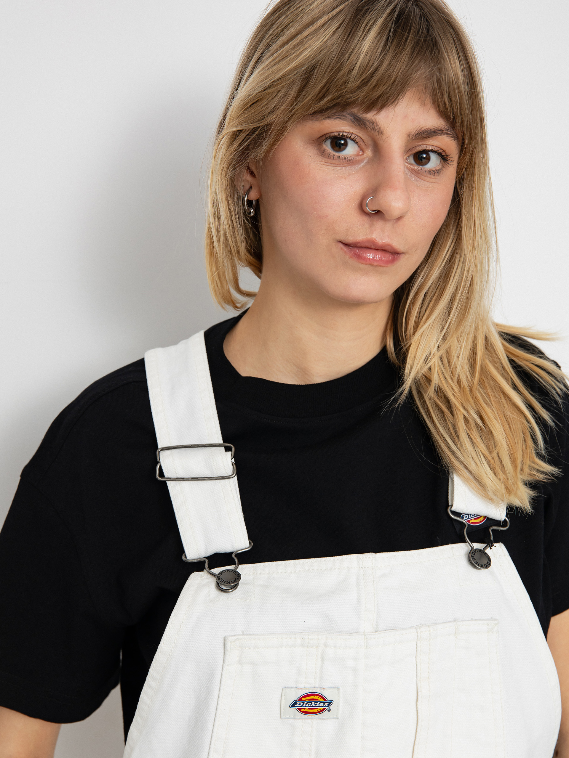 Шорти Dickies Duck Canvas Bib Wmn (stone washed cloud)