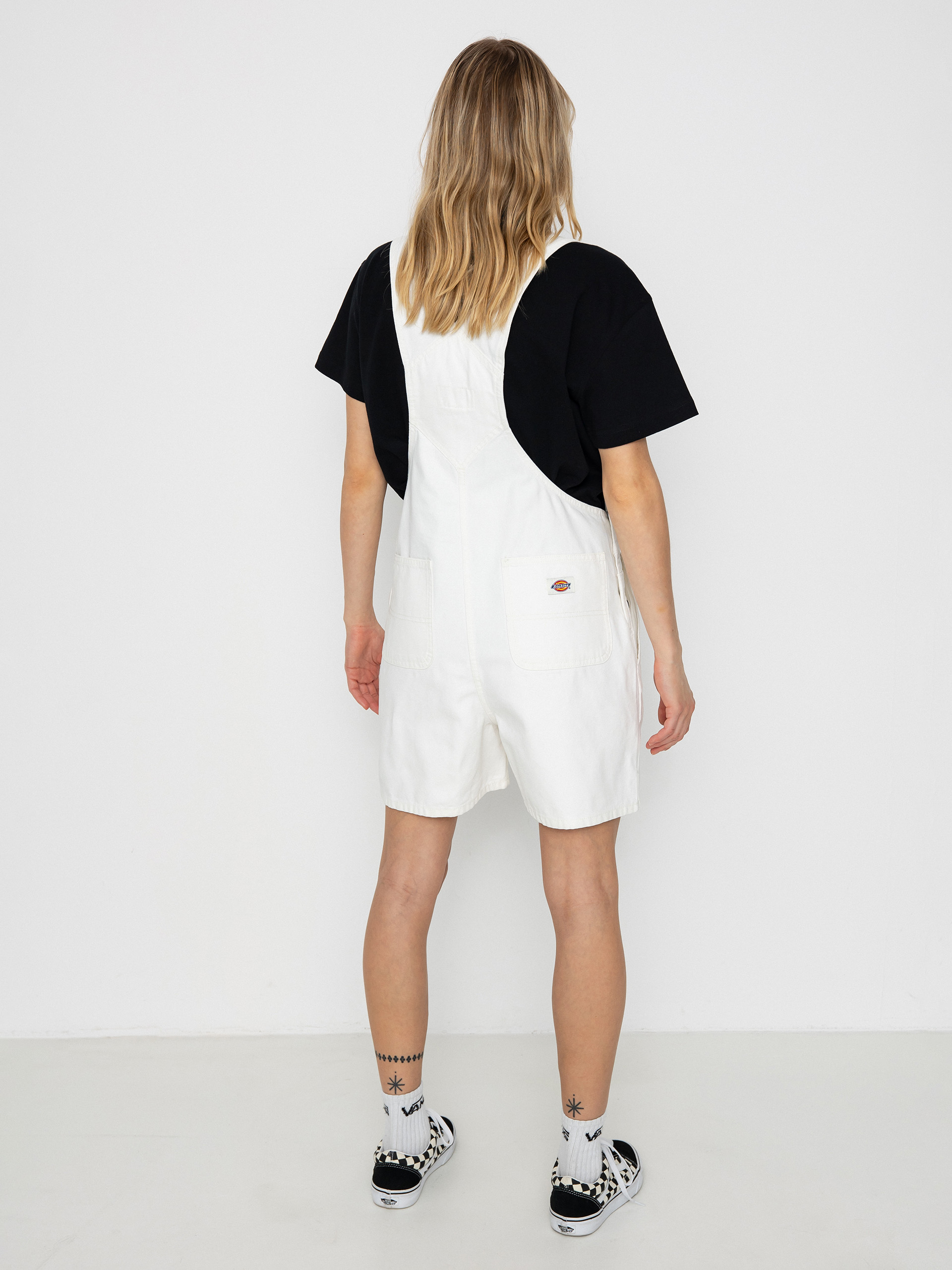 Шорти Dickies Duck Canvas Bib Wmn (stone washed cloud)