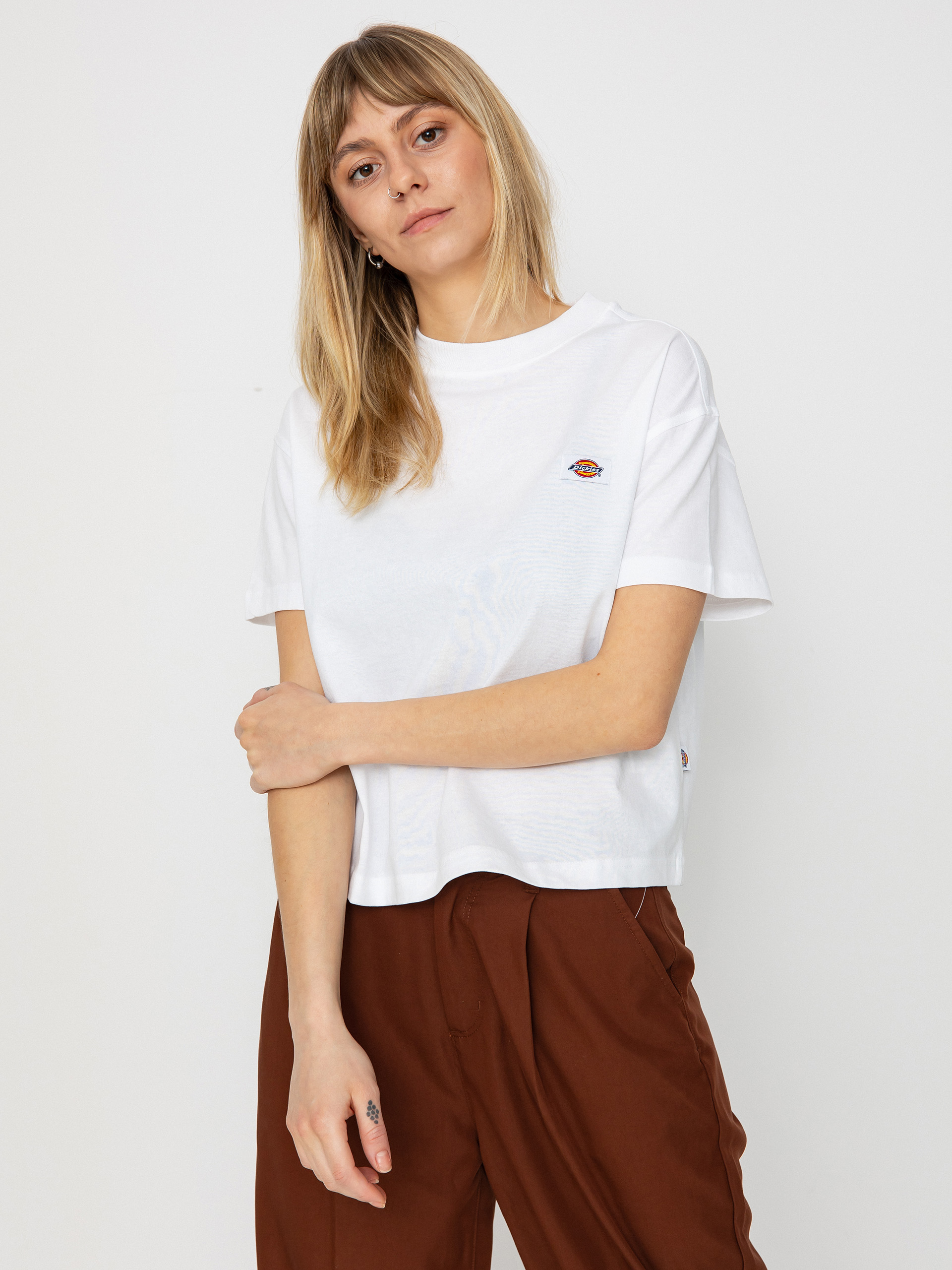 Футболка Dickies Oakport Boxy Wmn (white)