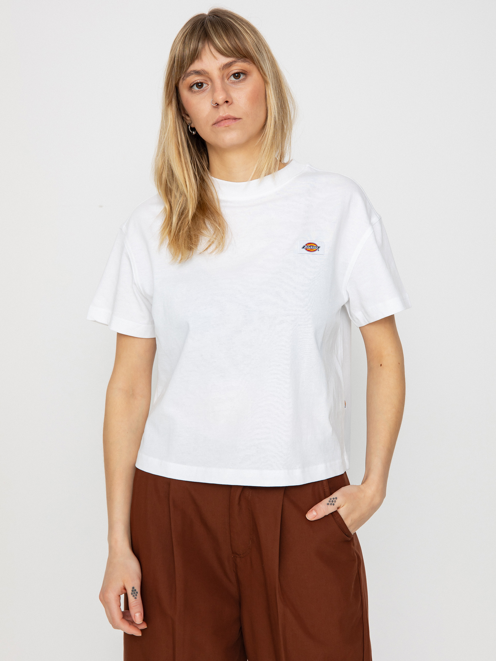 Футболка Dickies Oakport Boxy Wmn (white)