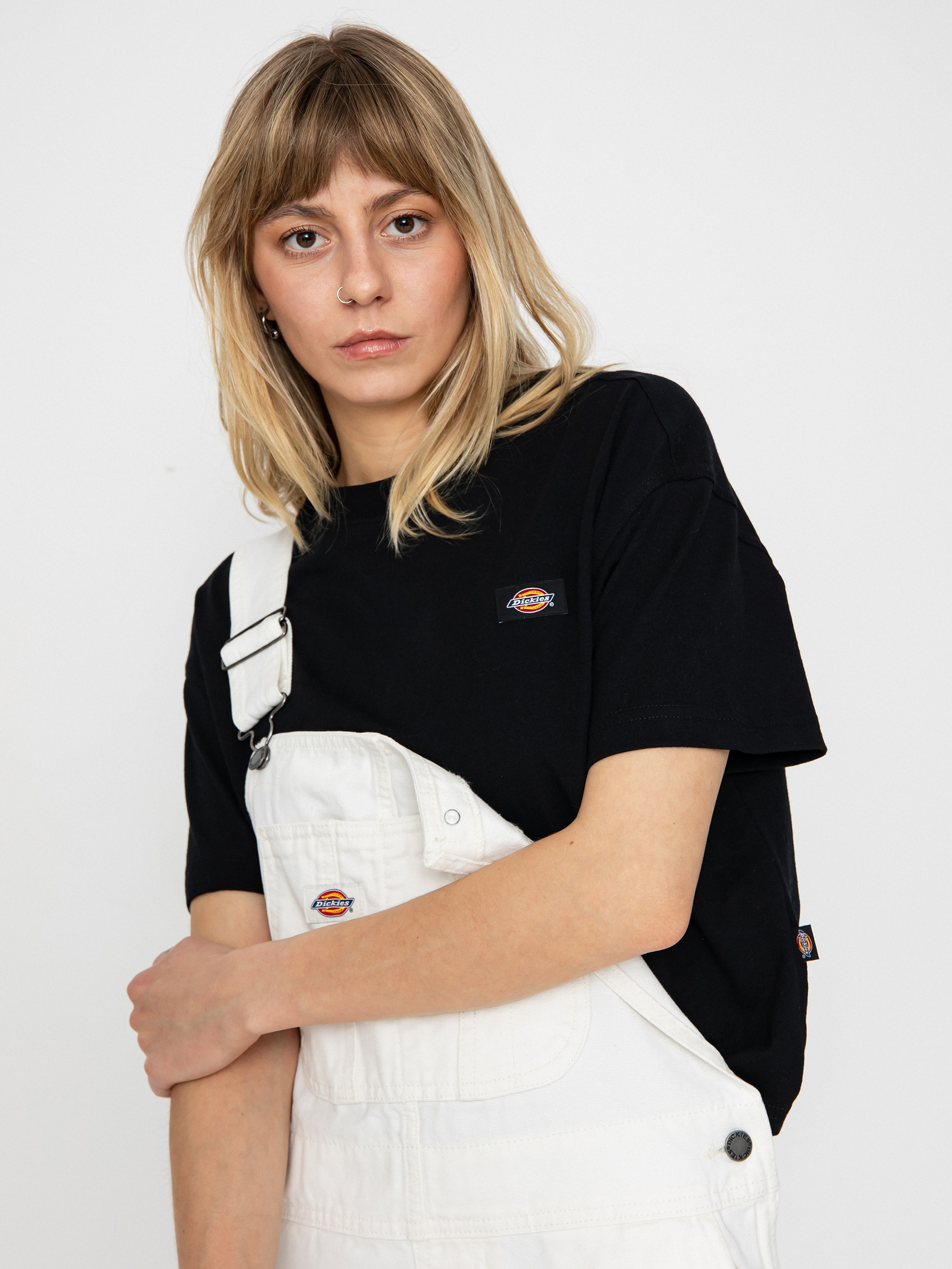 Футболка Dickies Oakport Boxy Wmn (black)