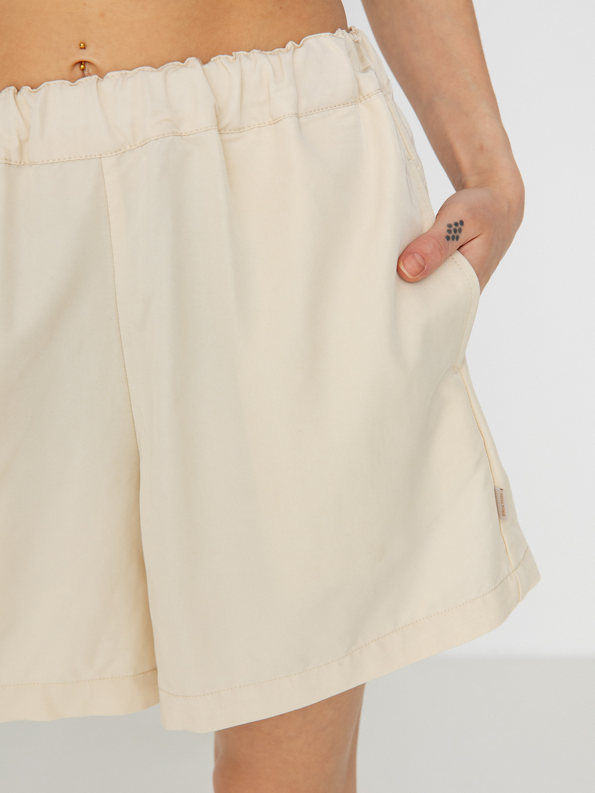 Шорти Brixton Polanco Wmn (white smoke)