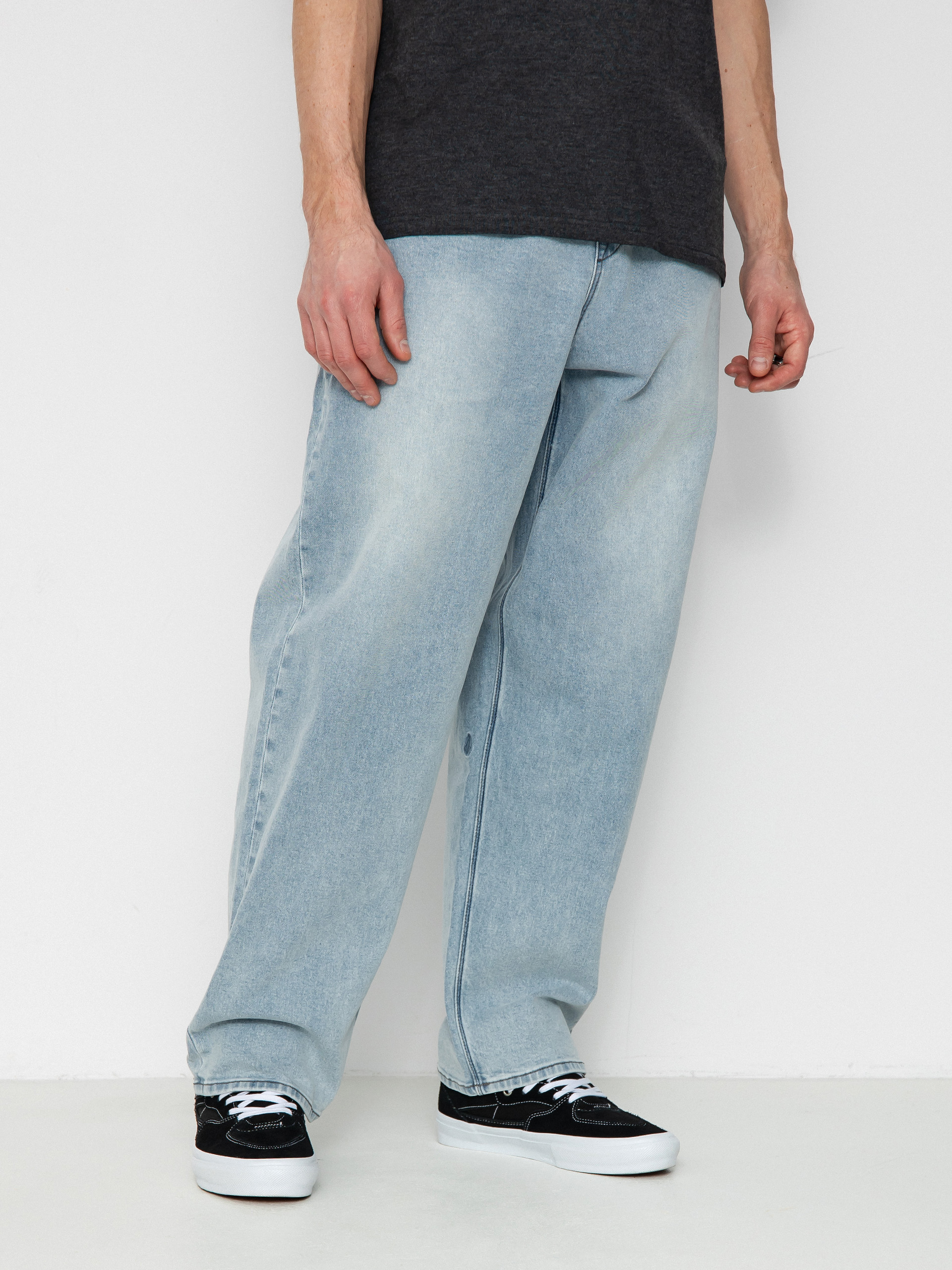 Штани Volcom Freazy Loose Ew Denim (desert dirt indigo)