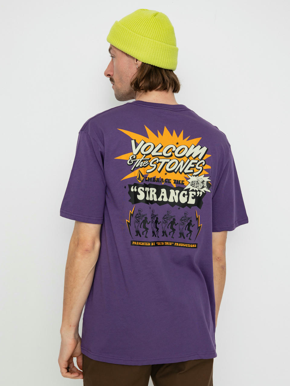 Футболка Volcom Strange Relics Bsc (deep purple)