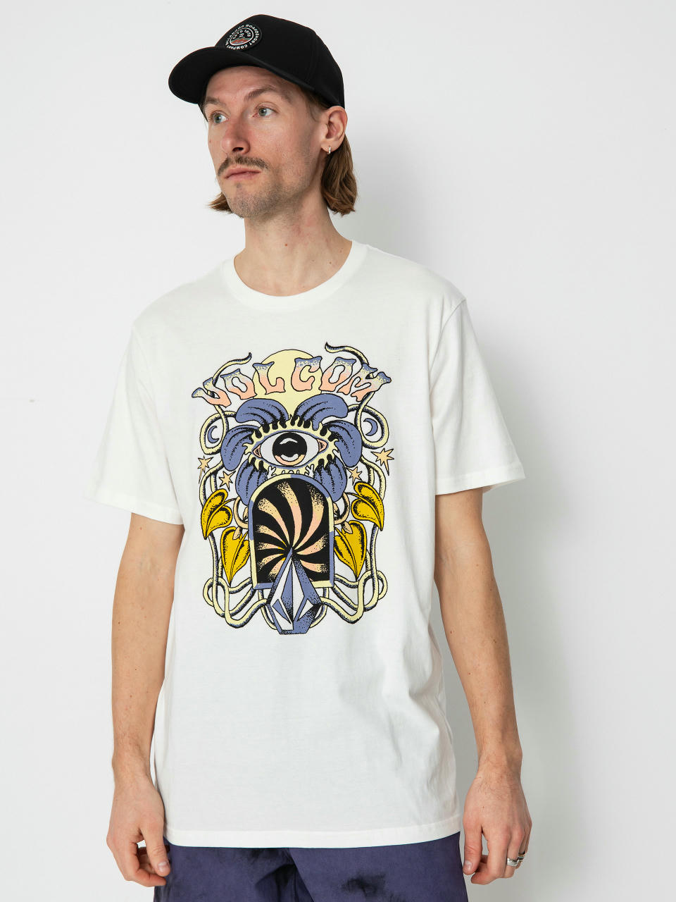 Футболка Volcom Eye See Yew (off white)