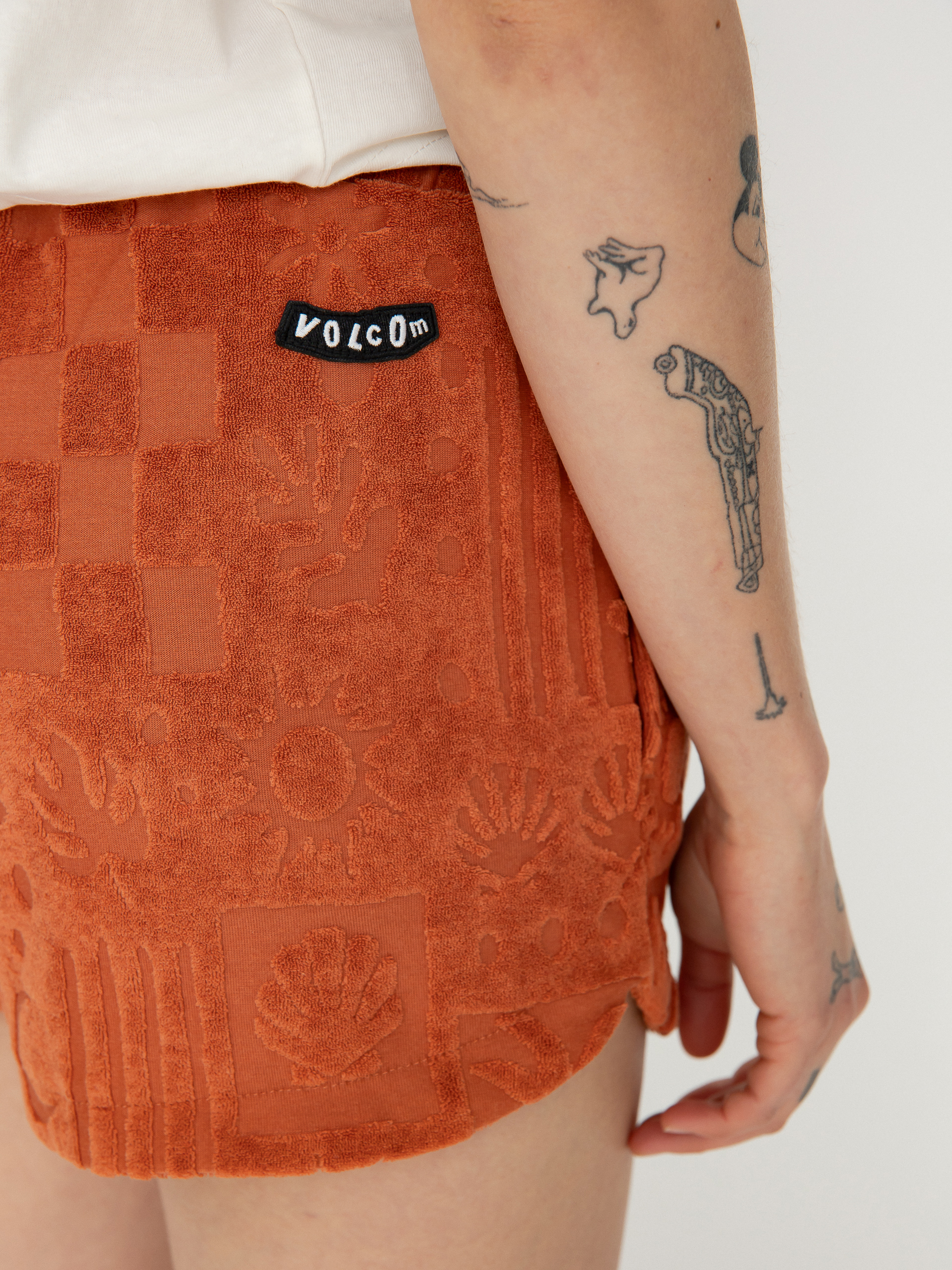 Шорти Volcom Sunny Wild Terry Cloth Wmn (rosewood)