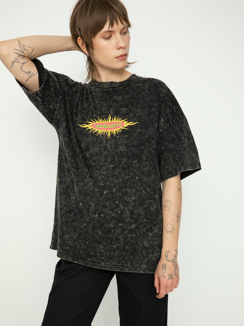 Футболка Volcom Voltrip Wmn (black)