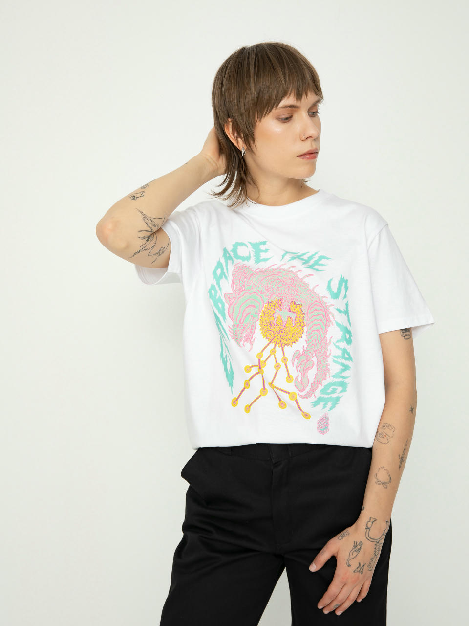 Футболка Volcom Fa Tetsunori 2 Wmn (white)