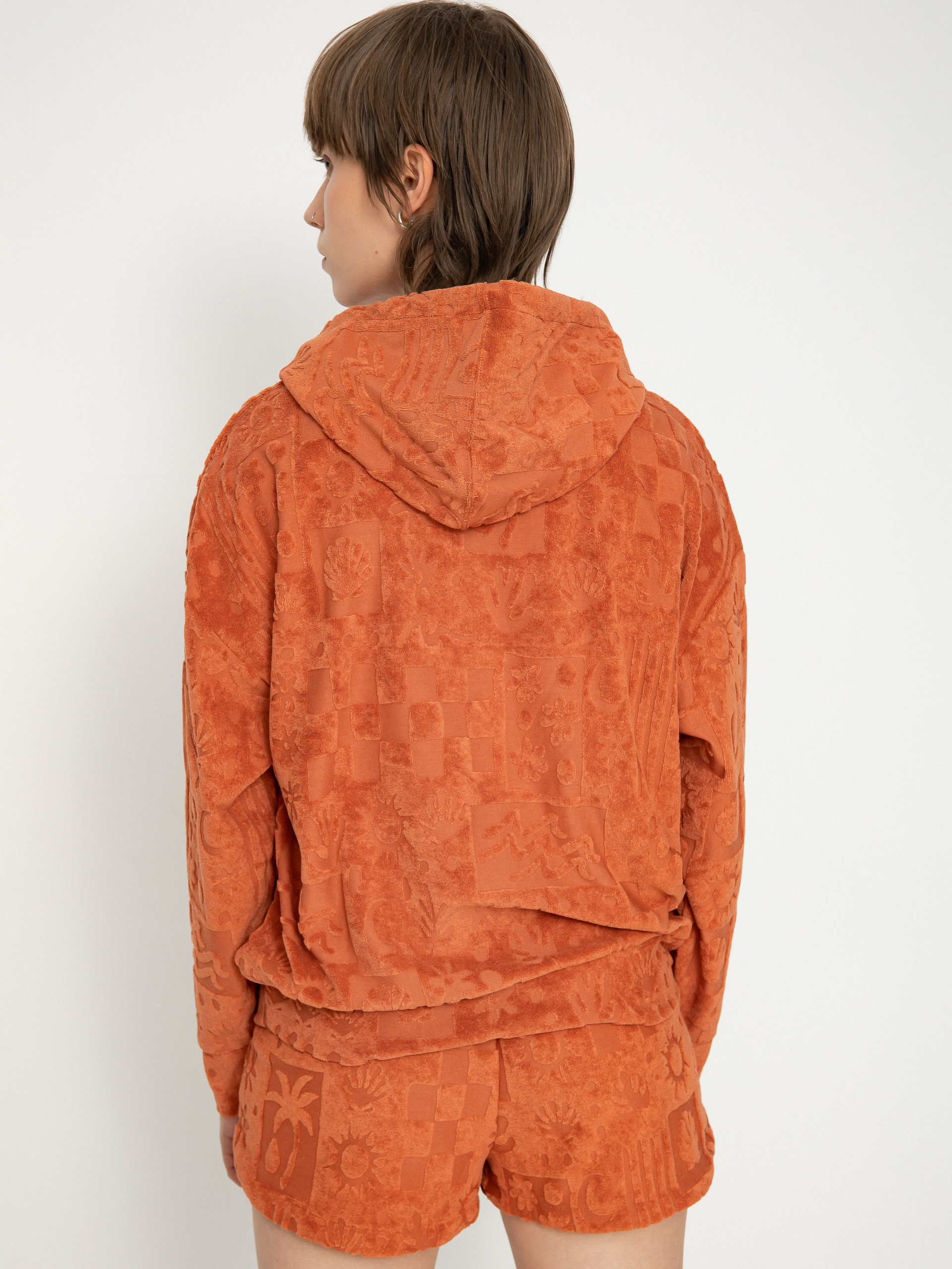 Худі Volcom Sunny Wild Terry Cloth HD Wmn (rosewood)