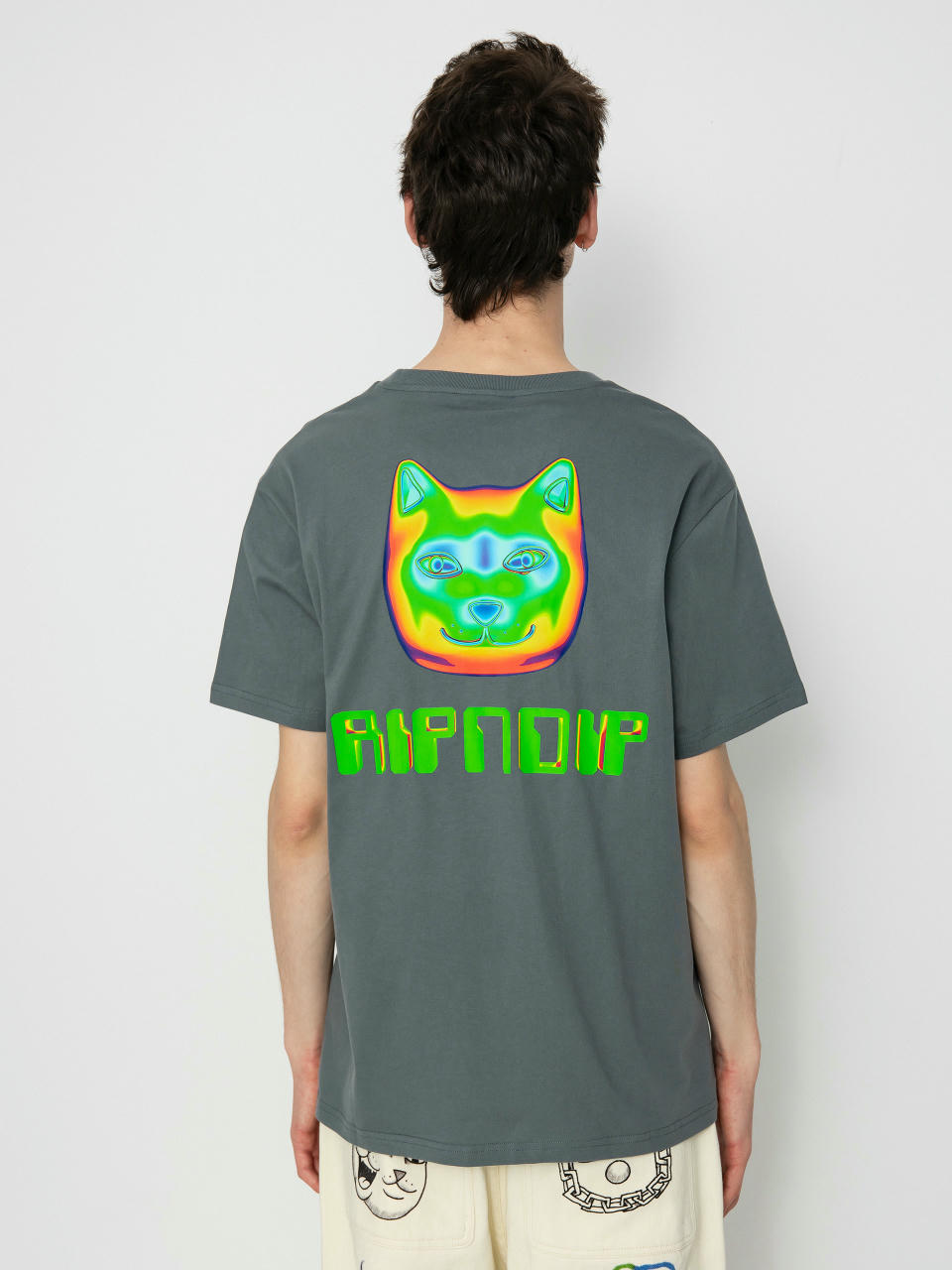 Футболка RipNDip Thermal Nermal (charcoal)