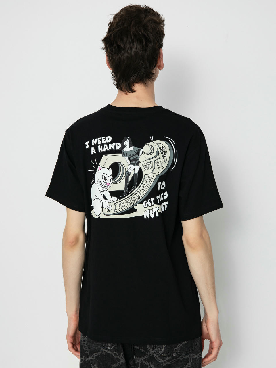 Футболка RipNDip Nut Off (black)