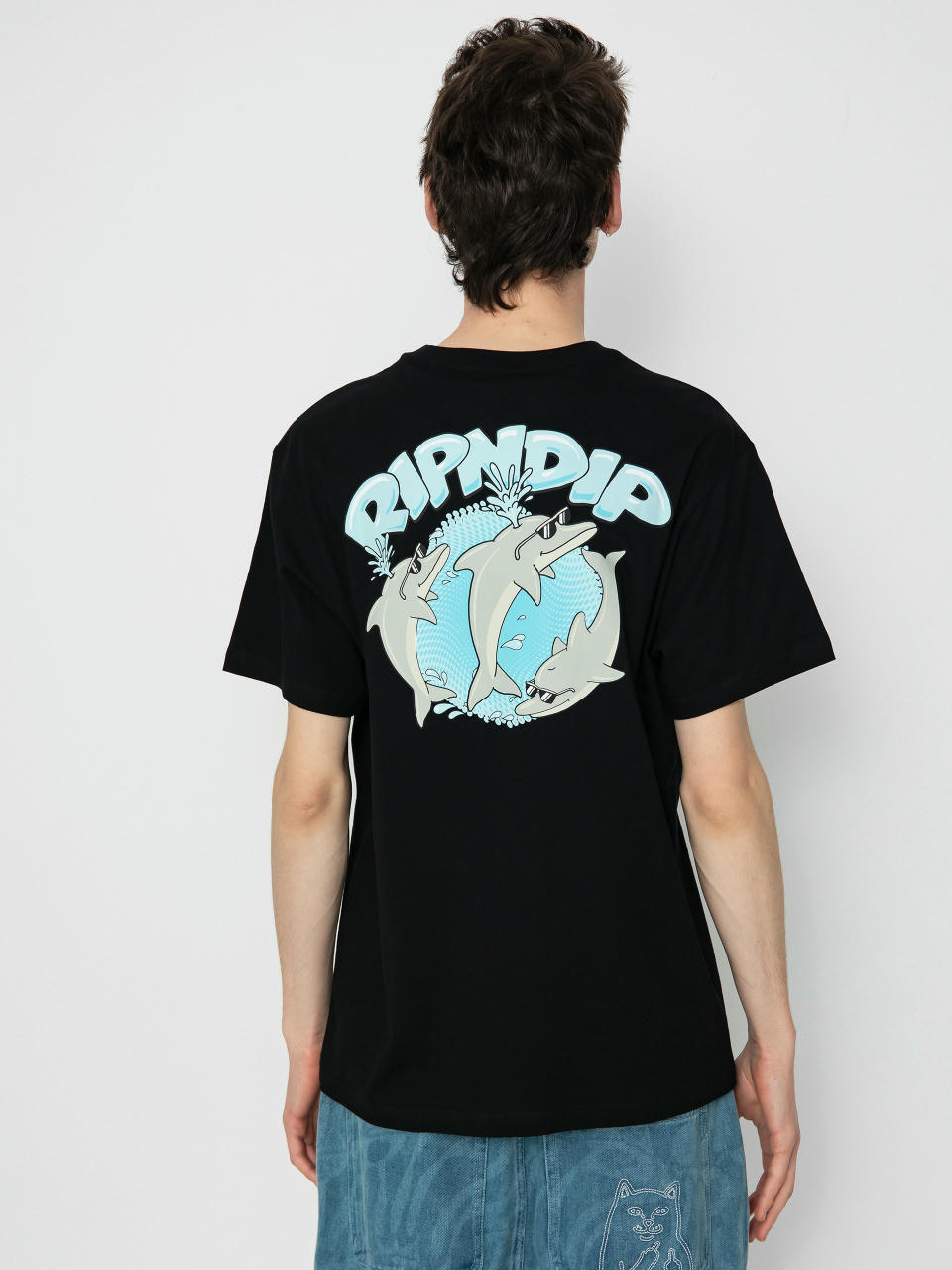 Футболка RipNDip Dolphin Dudes (black)