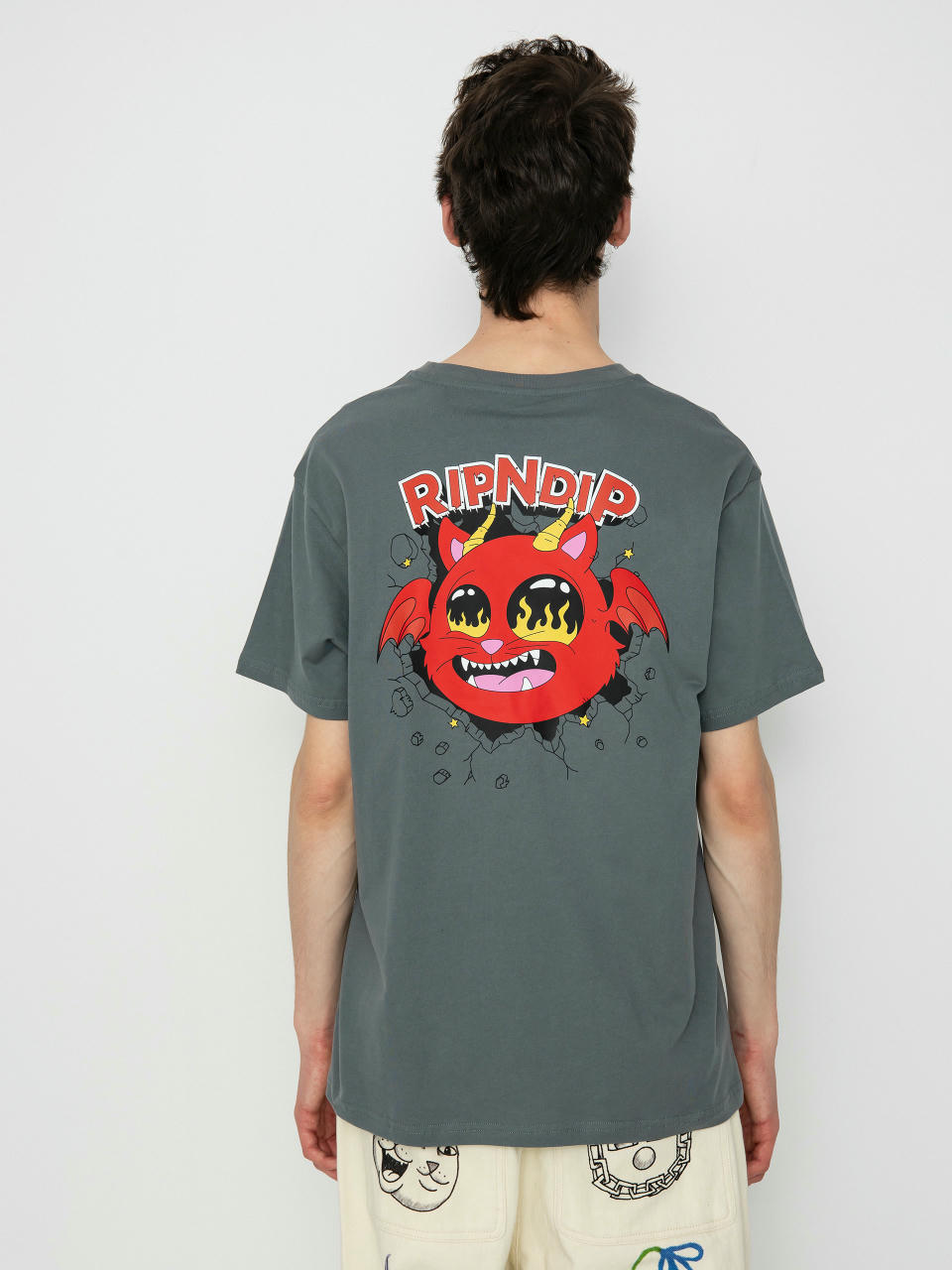 Футболка RipNDip Devil Monster (charcoal)