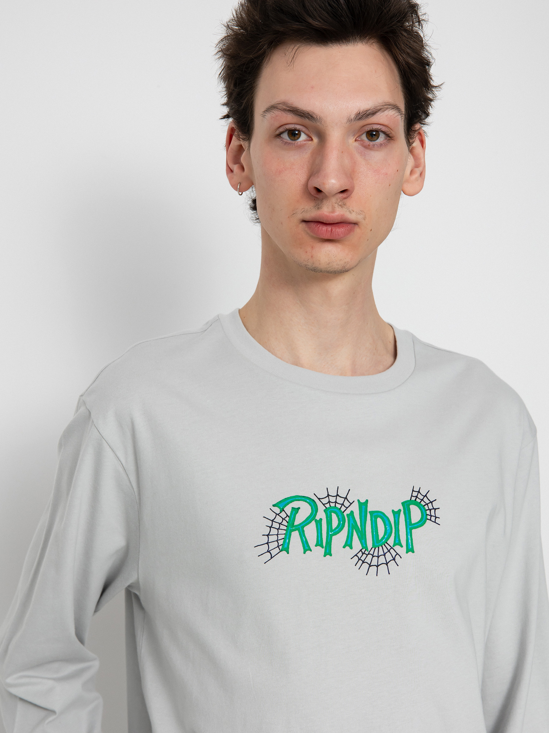 Лонгслів RipNDip Travis Long (grey)