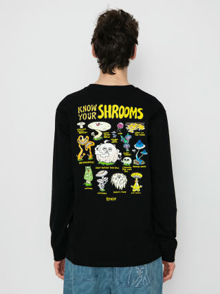 Лонгслів RipNDip Know Ur Shrooms (black)