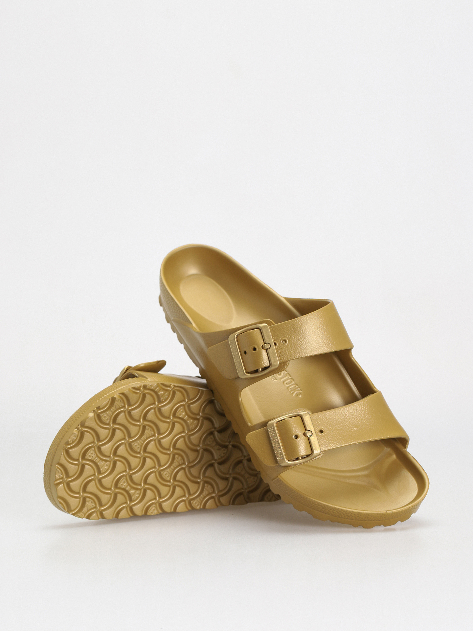 Шльопанці Birkenstock Arizona EVA Regular (glamour gold)