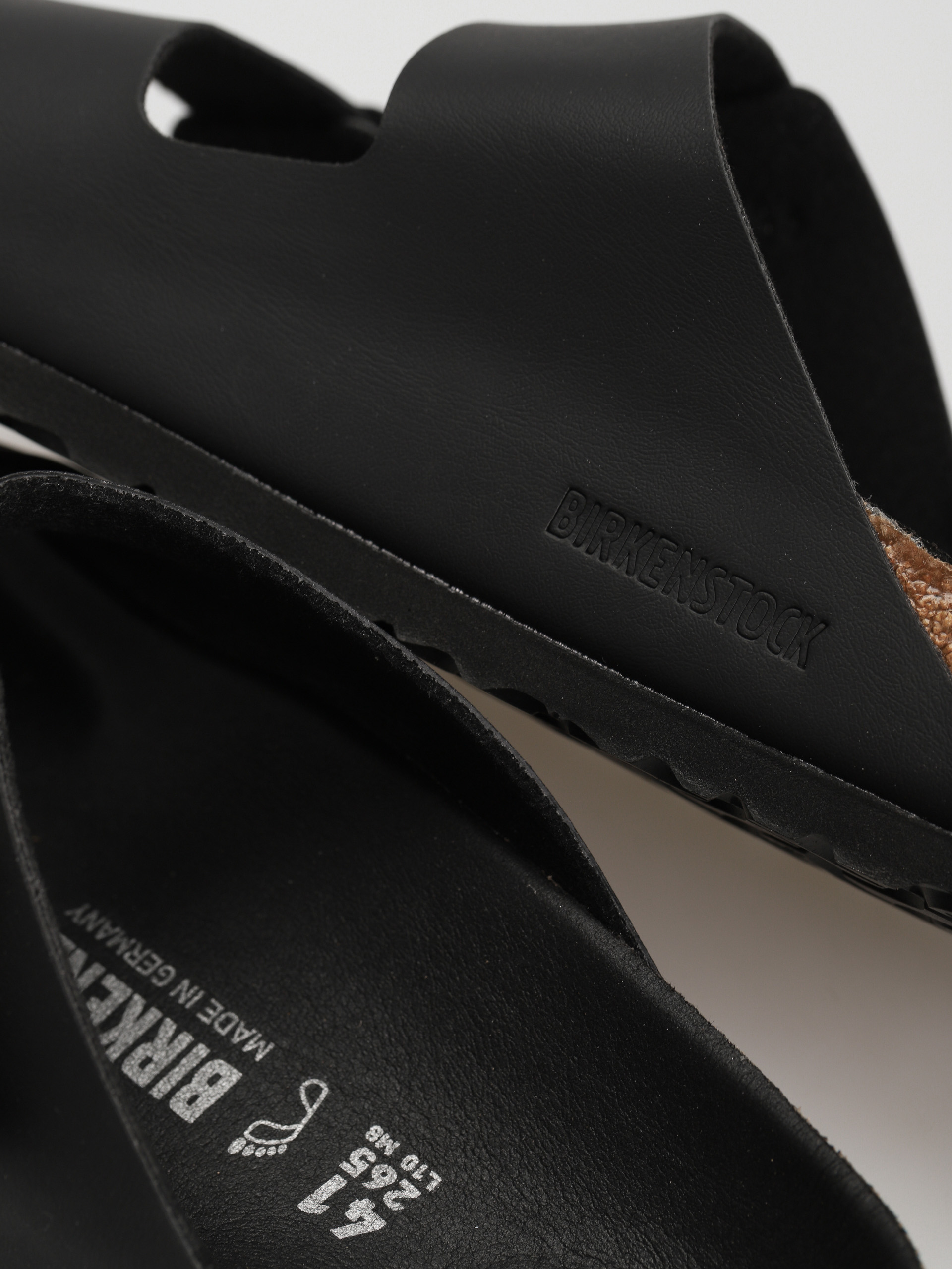 Шльопанці Birkenstock Arizona Birko Flor Regular (black)