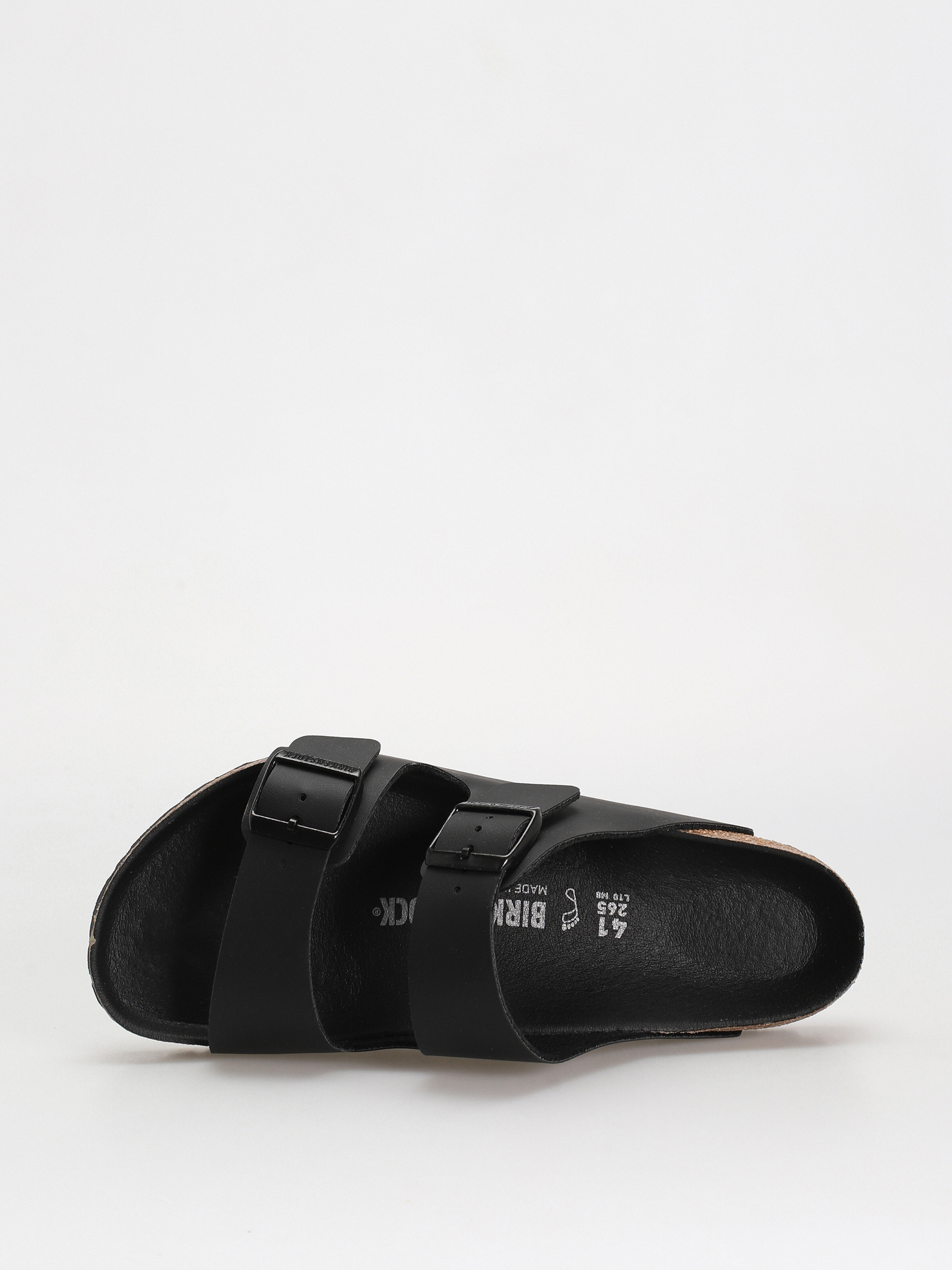 Шльопанці Birkenstock Arizona Birko Flor Regular (black)