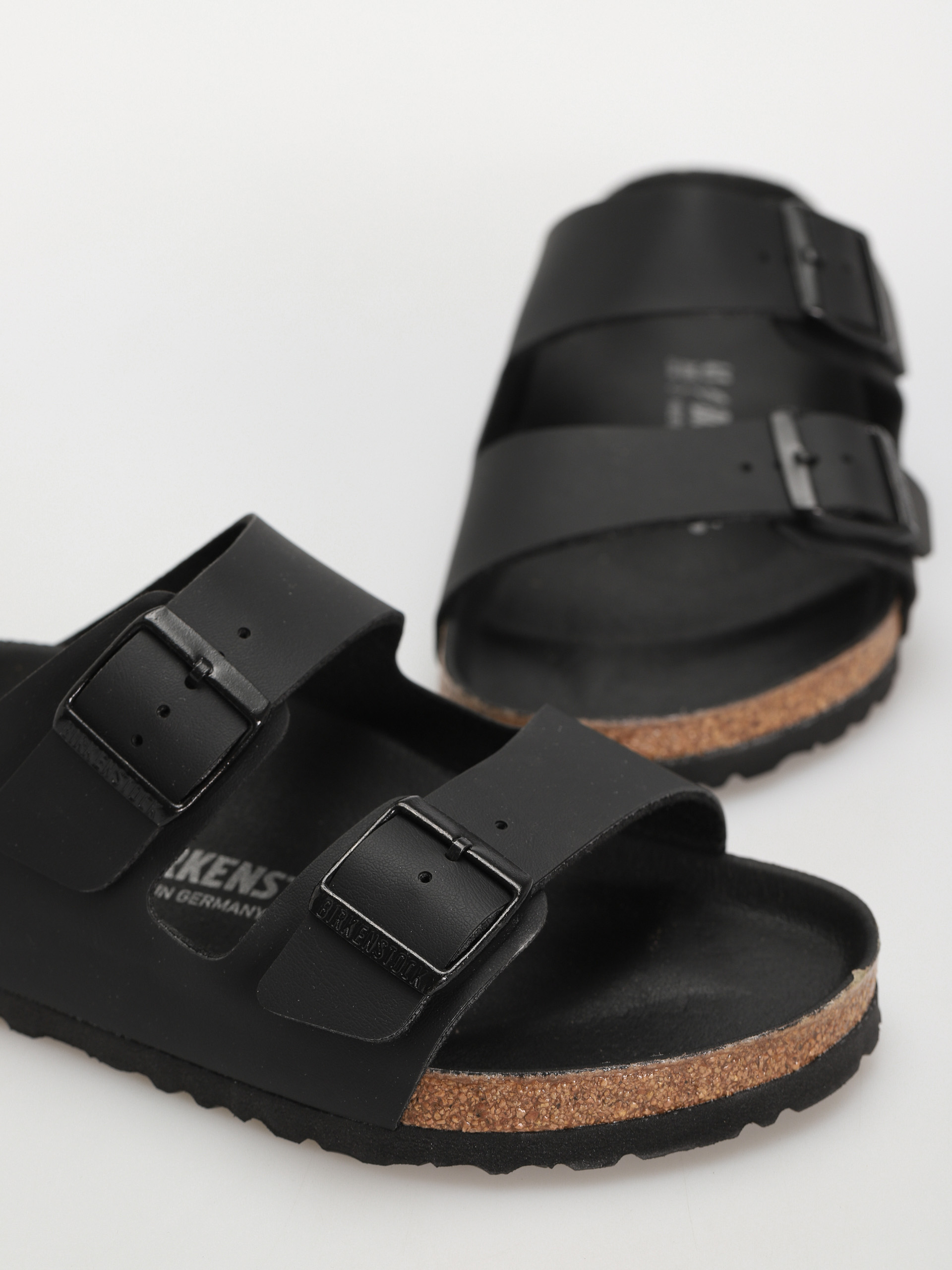 Шльопанці Birkenstock Arizona Birko Flor Regular (black)