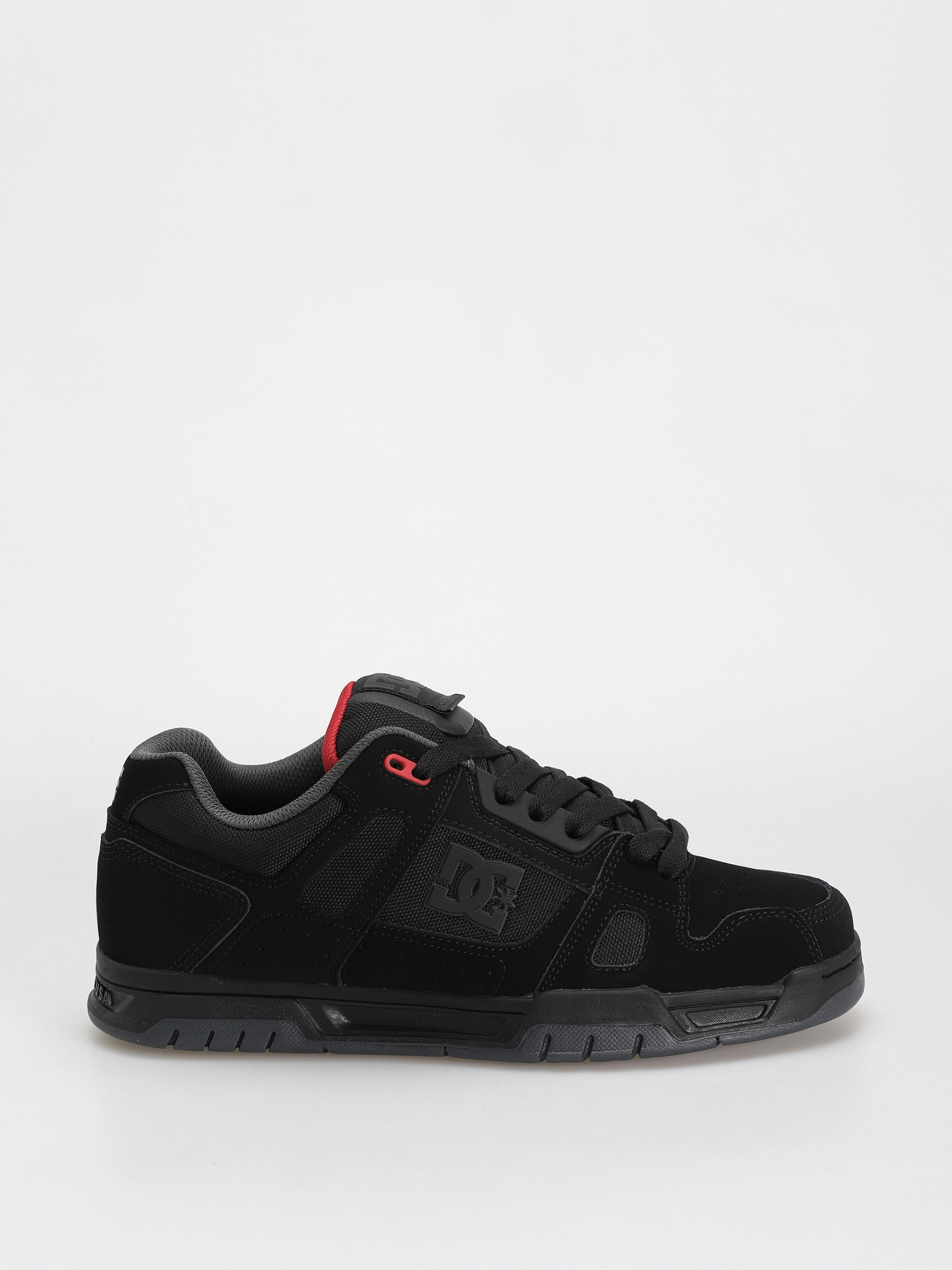Взуття DC Stag - чорний (black/grey/red)