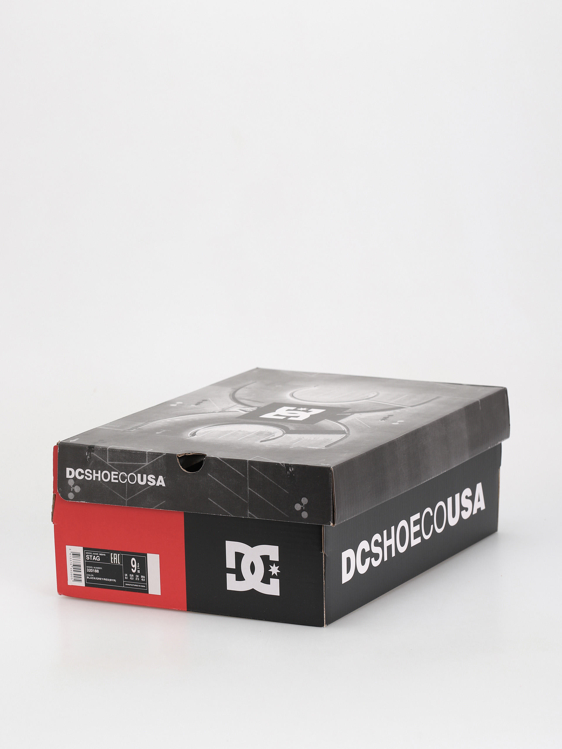 Взуття DC Stag (black/grey/red)