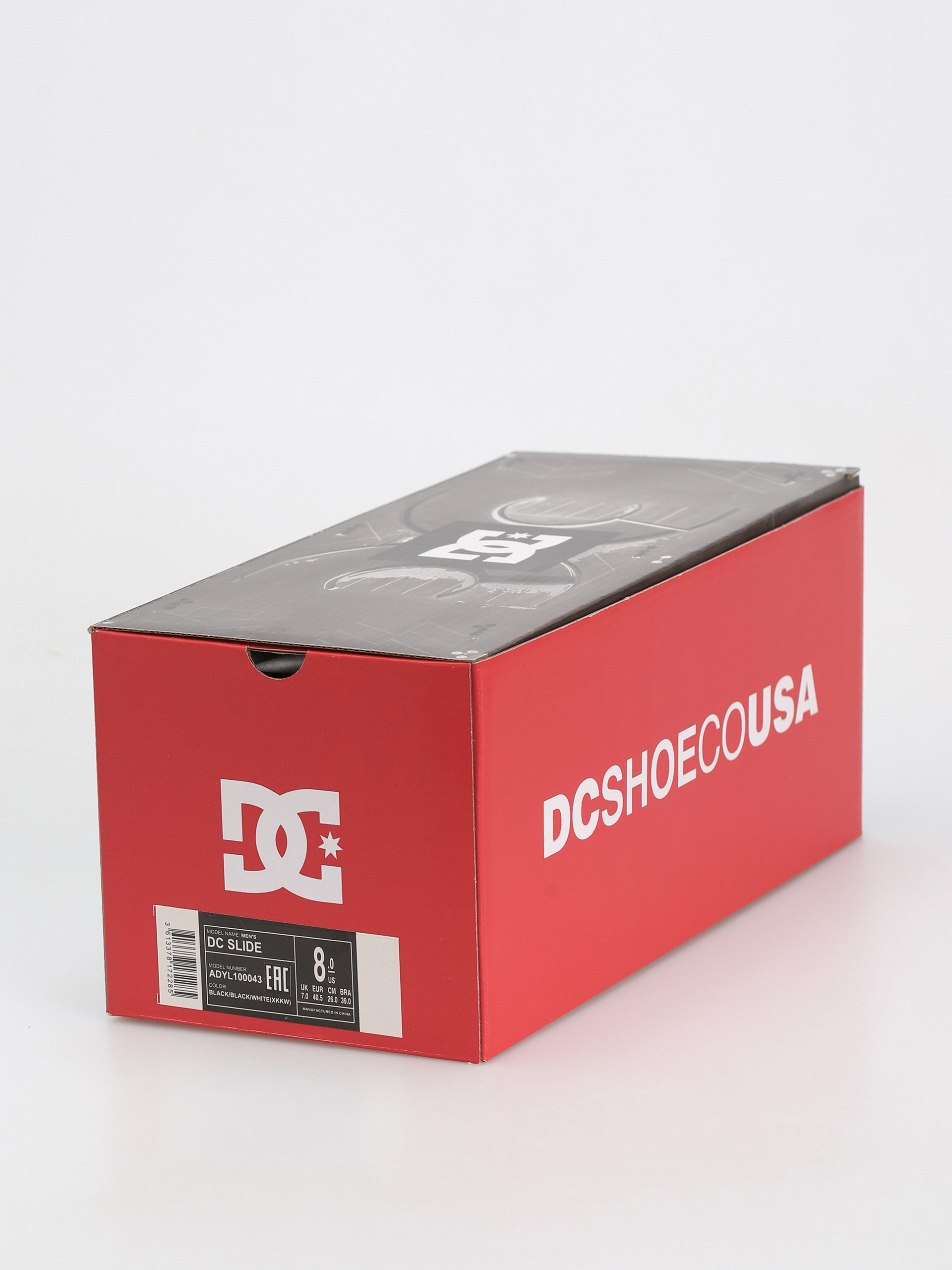 Шльопанці DC Dc Slide (black/black/white)