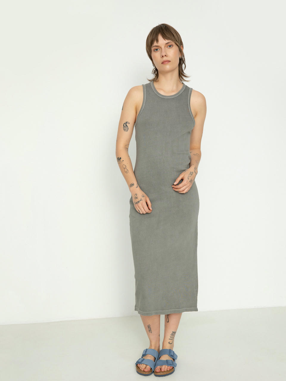 Сукня Brixton Carefree Organic Gd Tank Dress Wmn (washed black)