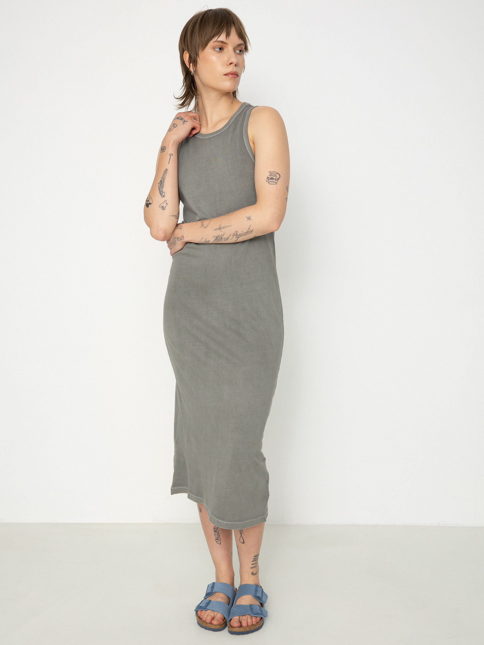 Сукня Brixton Carefree Organic Gd Tank Dress Wmn (washed black)