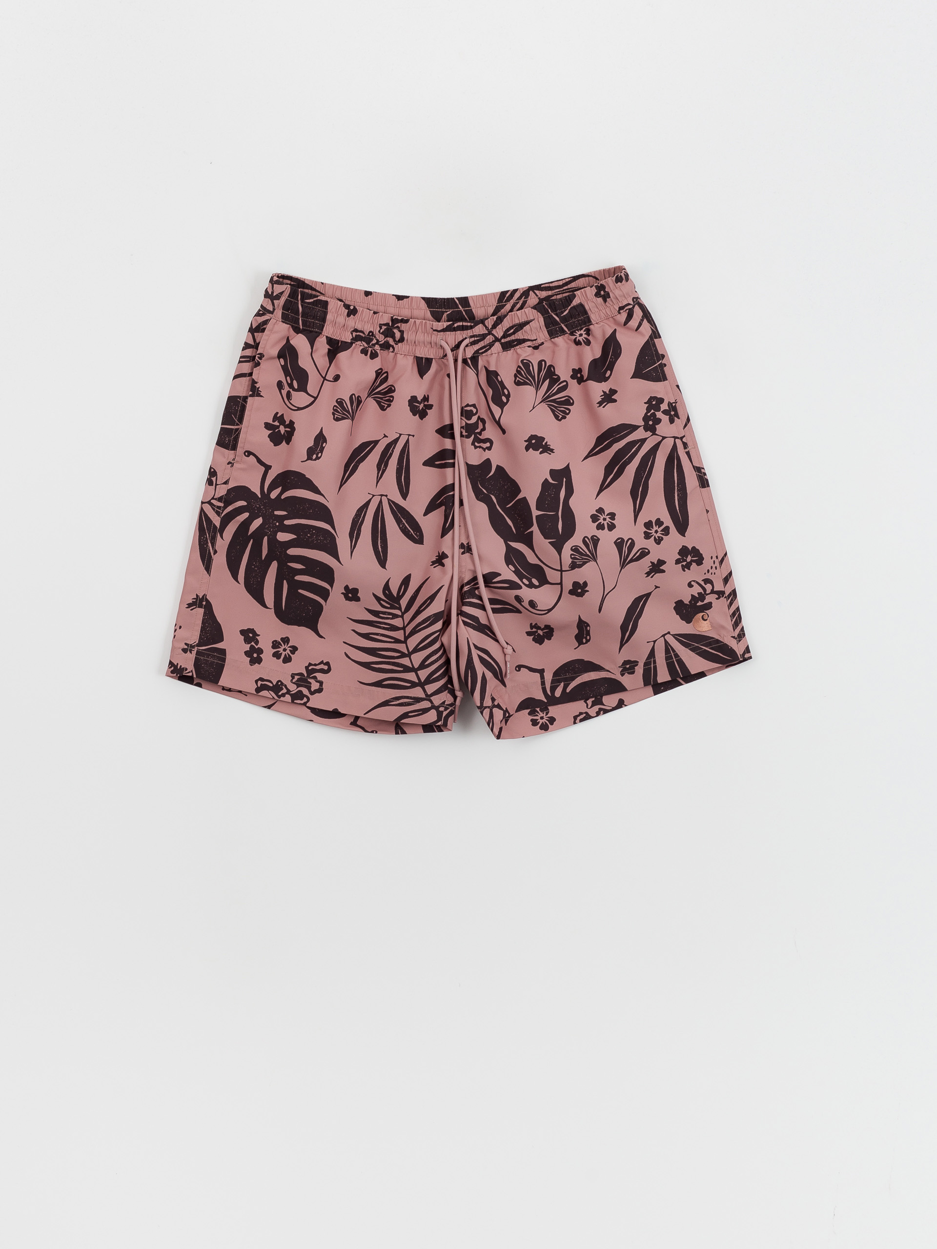 Шорти Carhartt WIP Slater Swim (woodblock print/glassy pink)