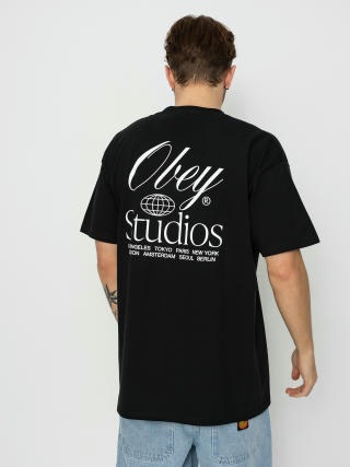 Футболка OBEY Studios Worldwide (black)