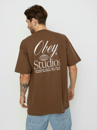 Футболка OBEY Studios Worldwide (silt)