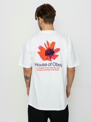 Футболка OBEY House Of Obey Floral (white)