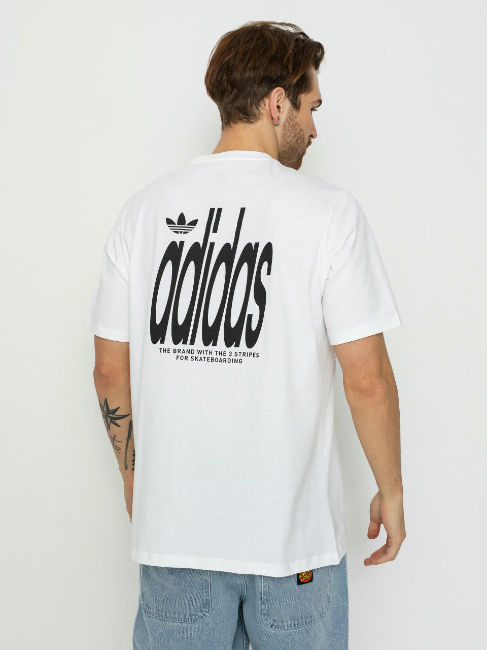 Футболка adidas 4.0 Stlogo (white/black)