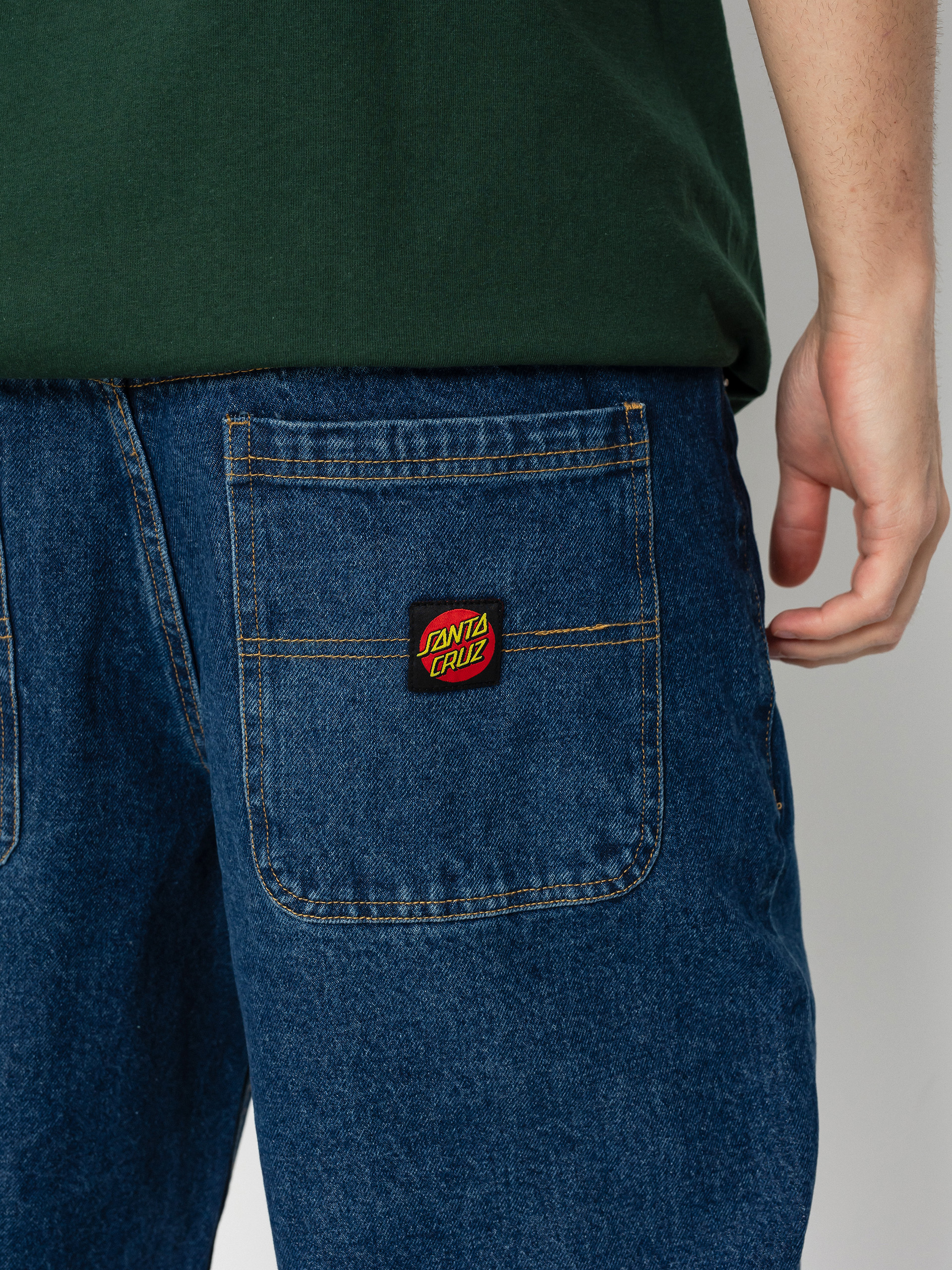 Штани Santa Cruz Classic Label Jean (classic blue)