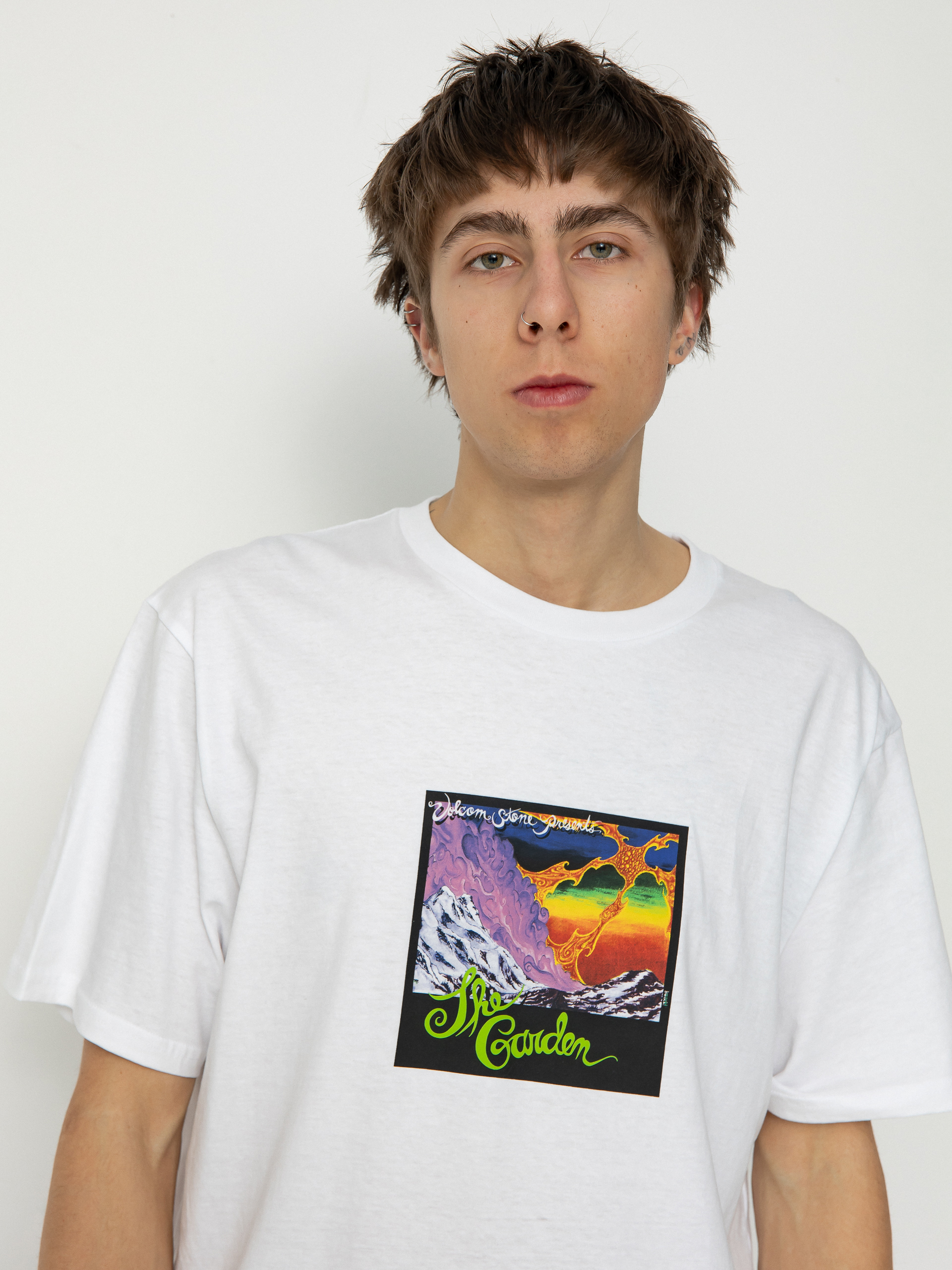 Футболка Volcom V Ent The Garden Bsc (white)
