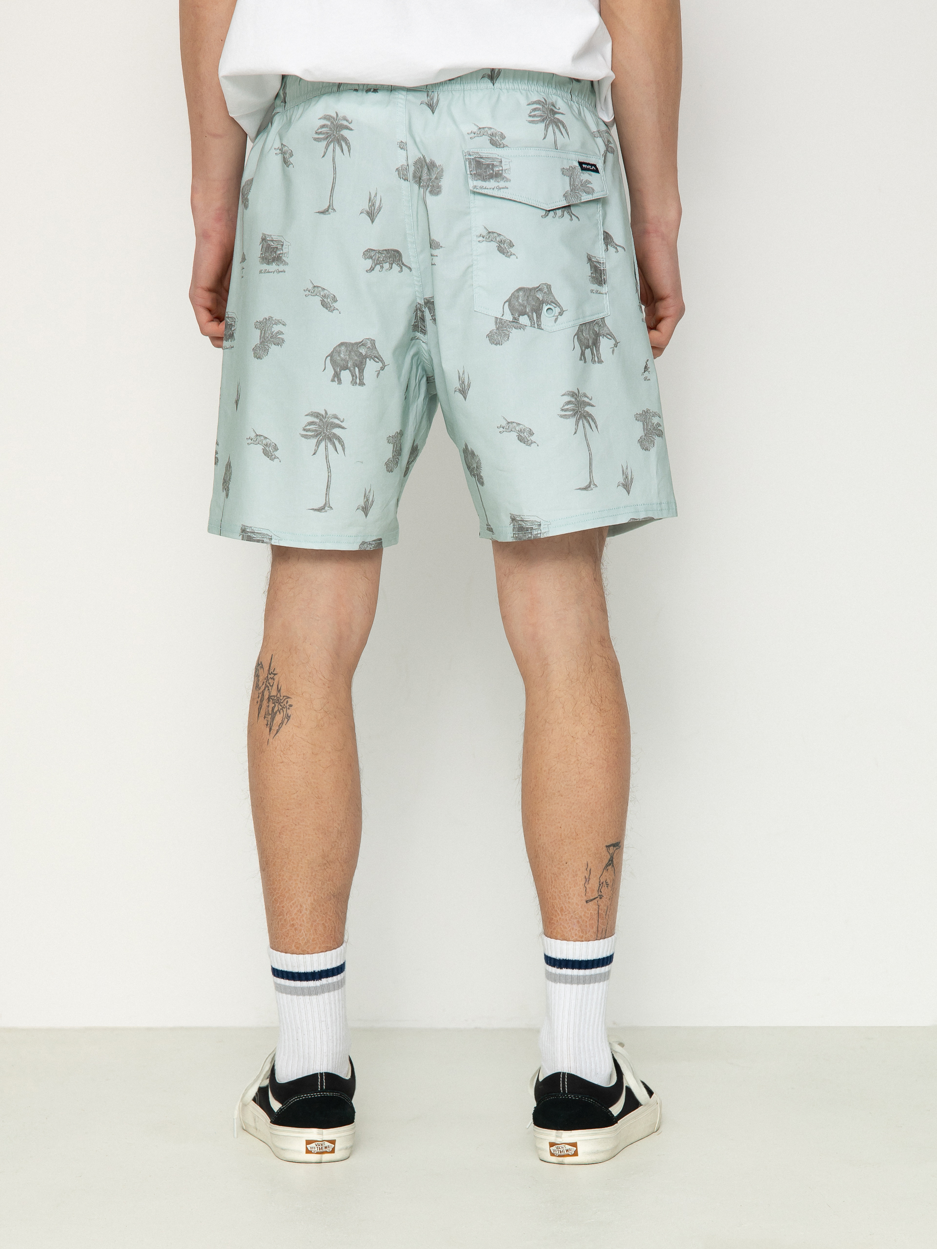 Пляжні шорти RVCA Barnes Elastic (cool blue)