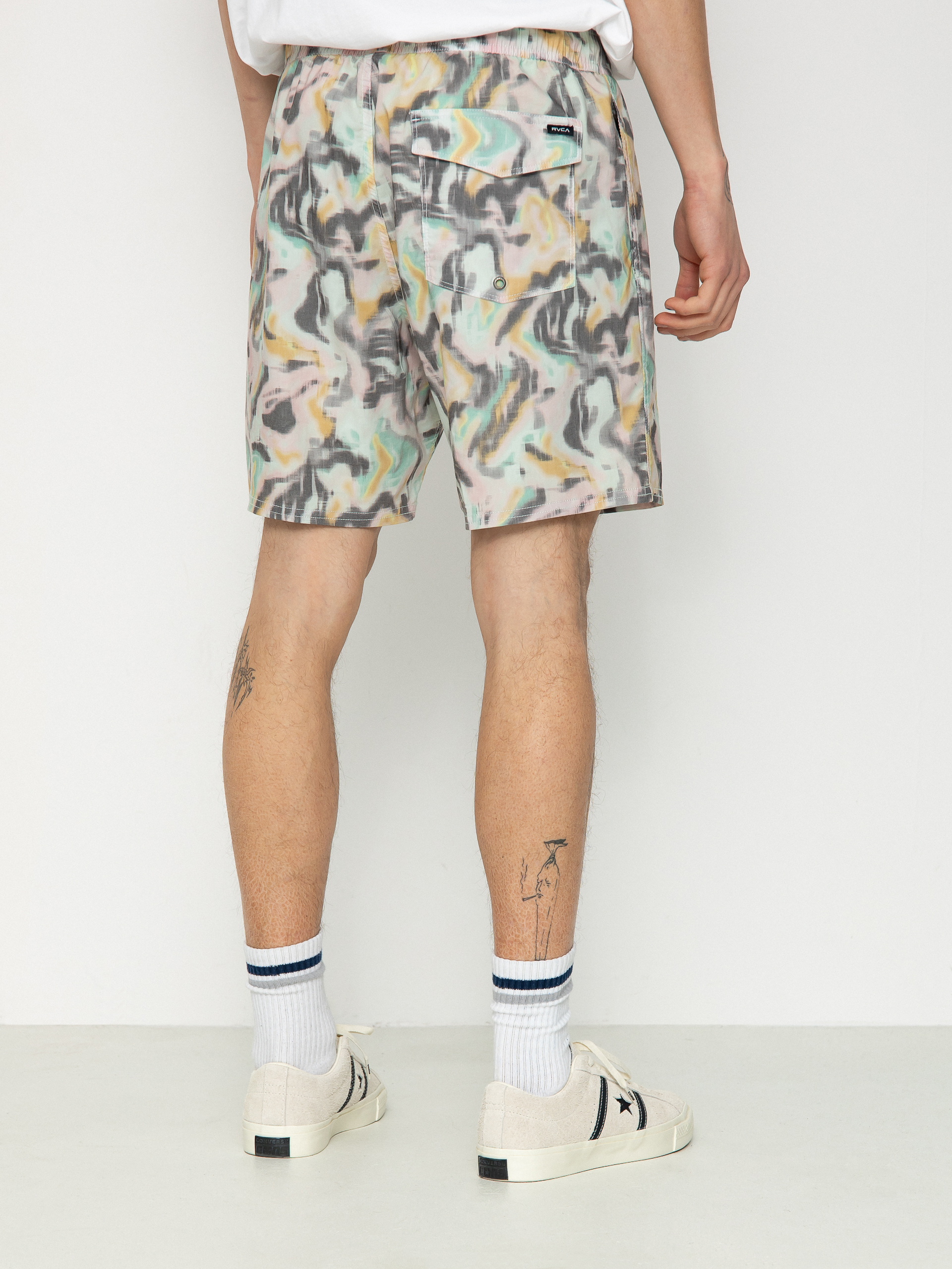 Пляжні шорти RVCA Manic Elastic (light blue)