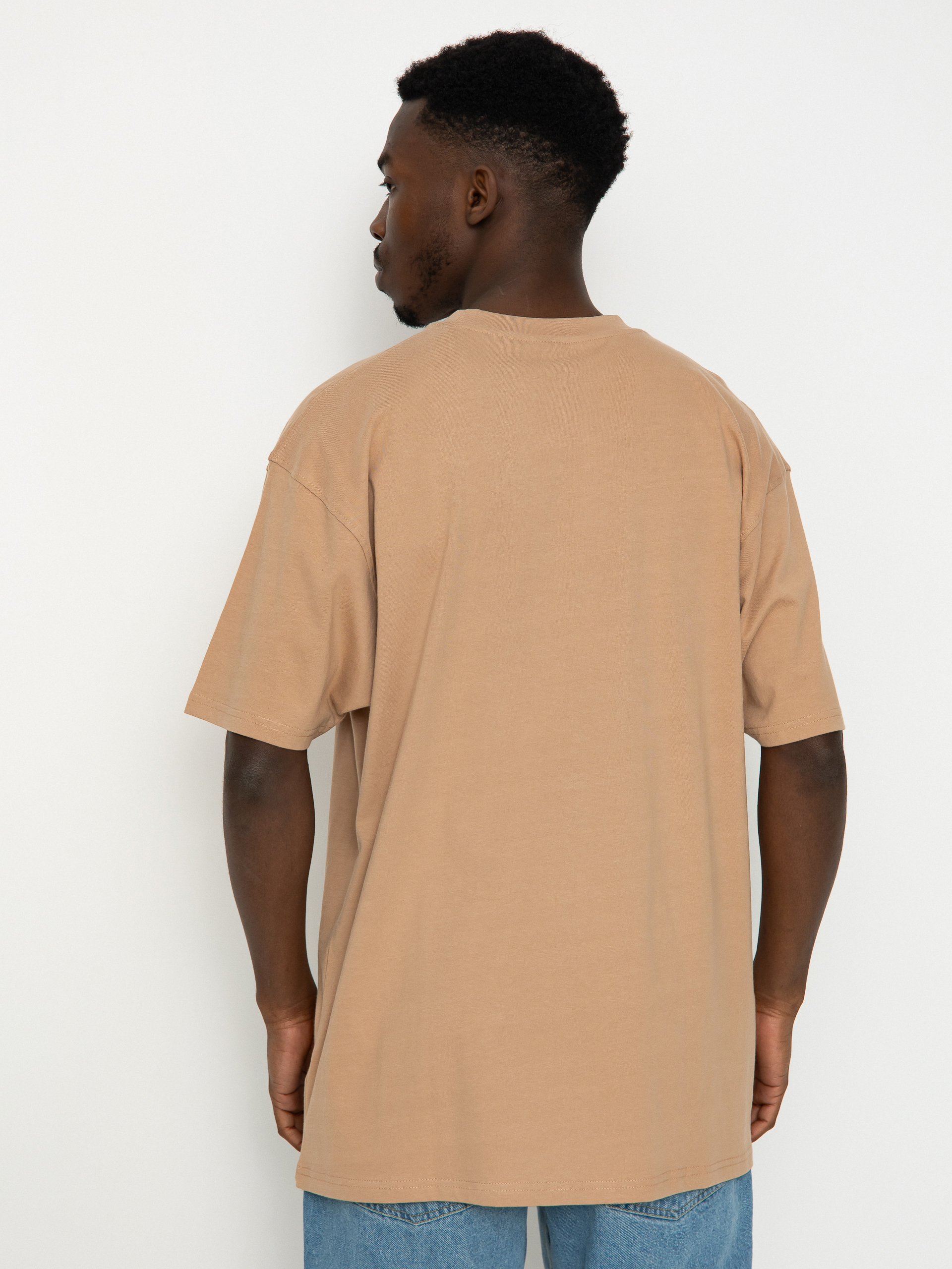 Футболка Santa Cruz Delfino Devil Mask Front (taupe)