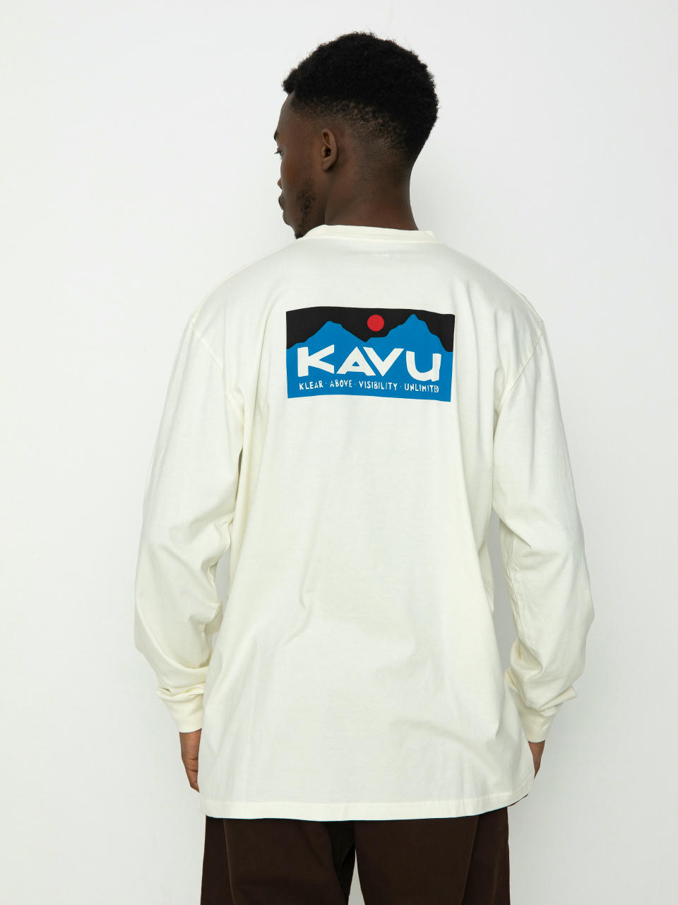 Футболка Kavu LS Etch Art (off white)