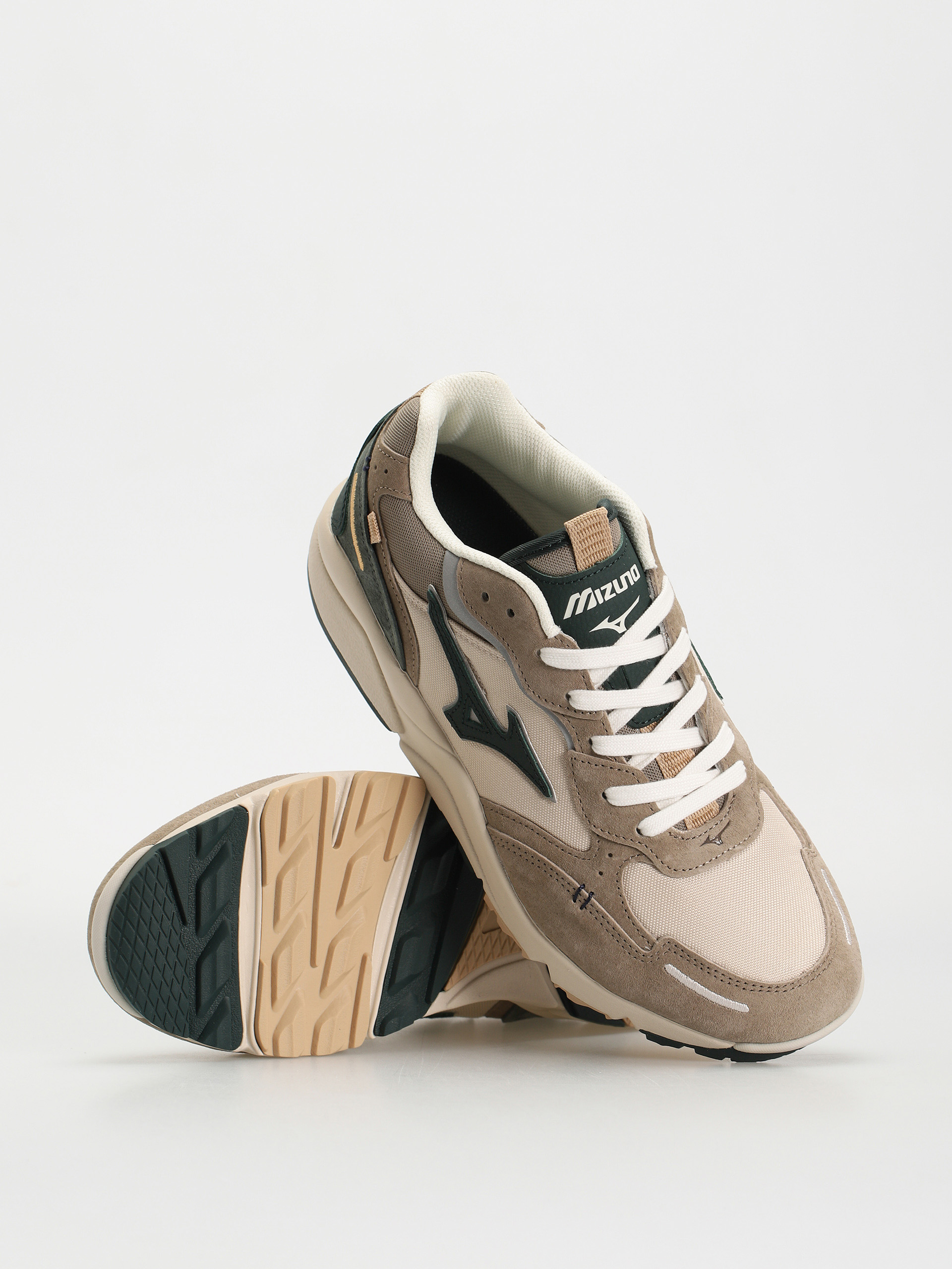 Взуття Mizuno Sky Medal Beta (silver cloud/green gables/vintage khaki)