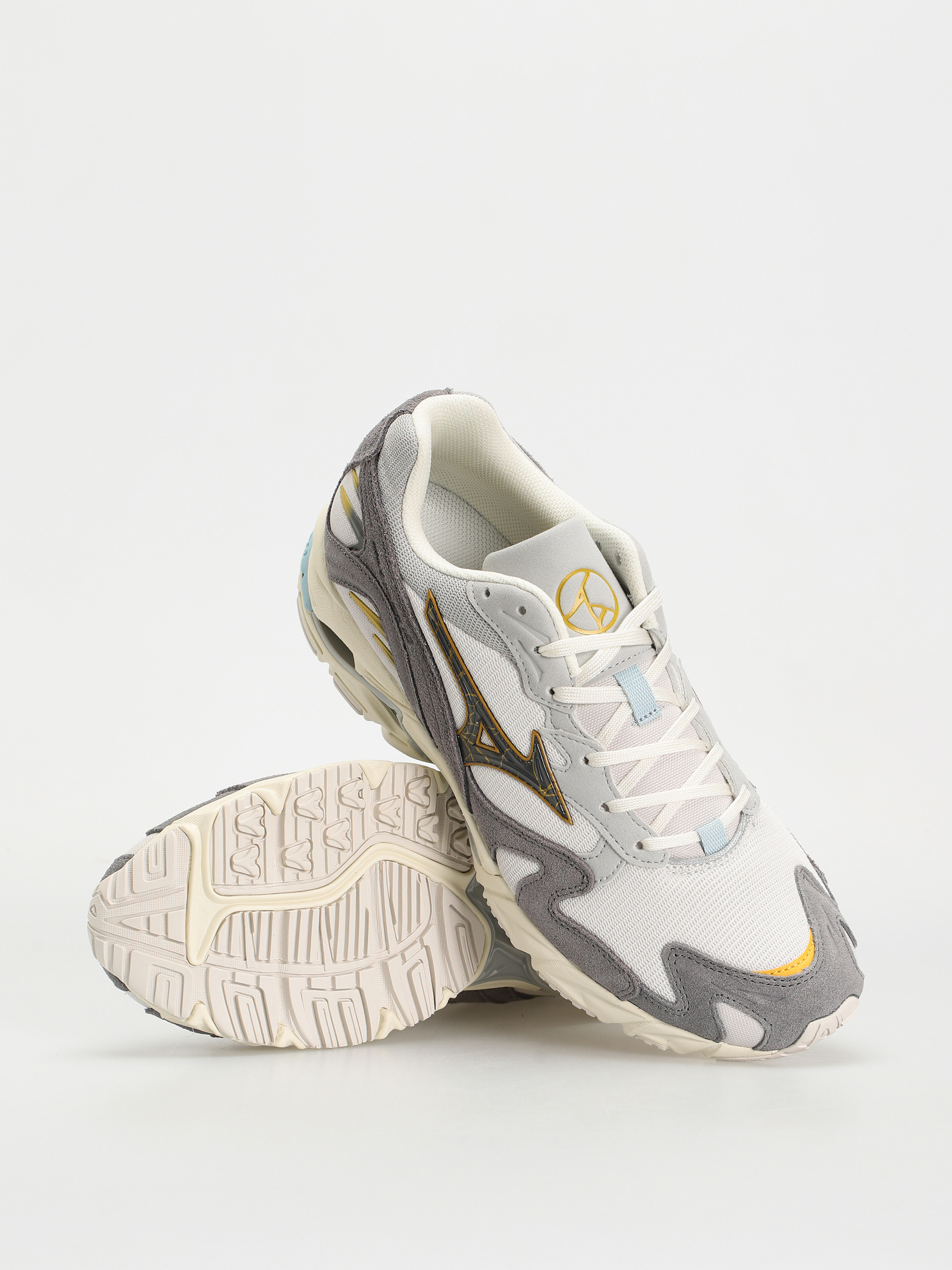 Взуття Mizuno Wave Rider 10 - білий, сірий (nimbus cloud/black