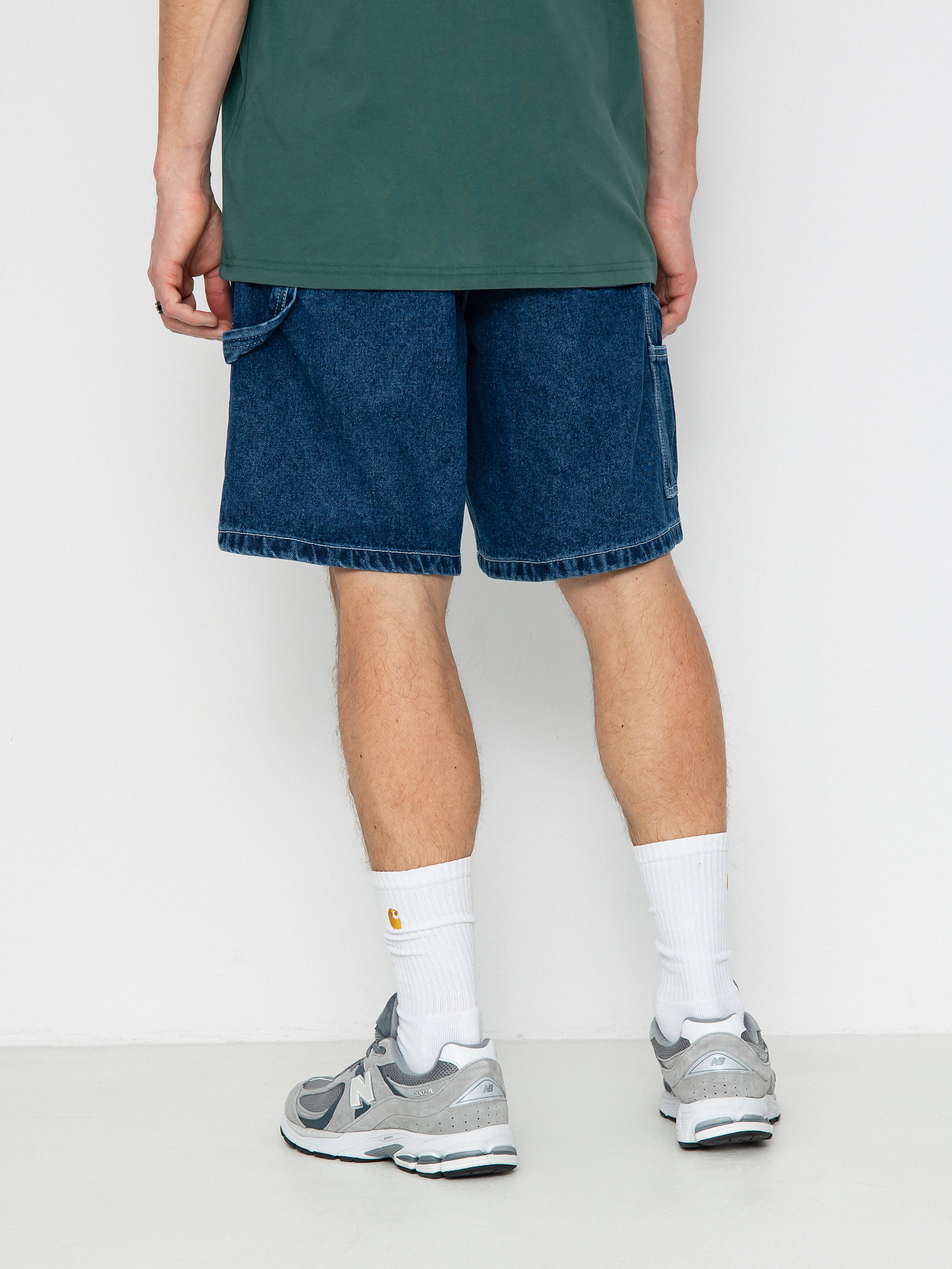 Шорти OBEY Bigwig Denim Carpenter (stone wash indigo)