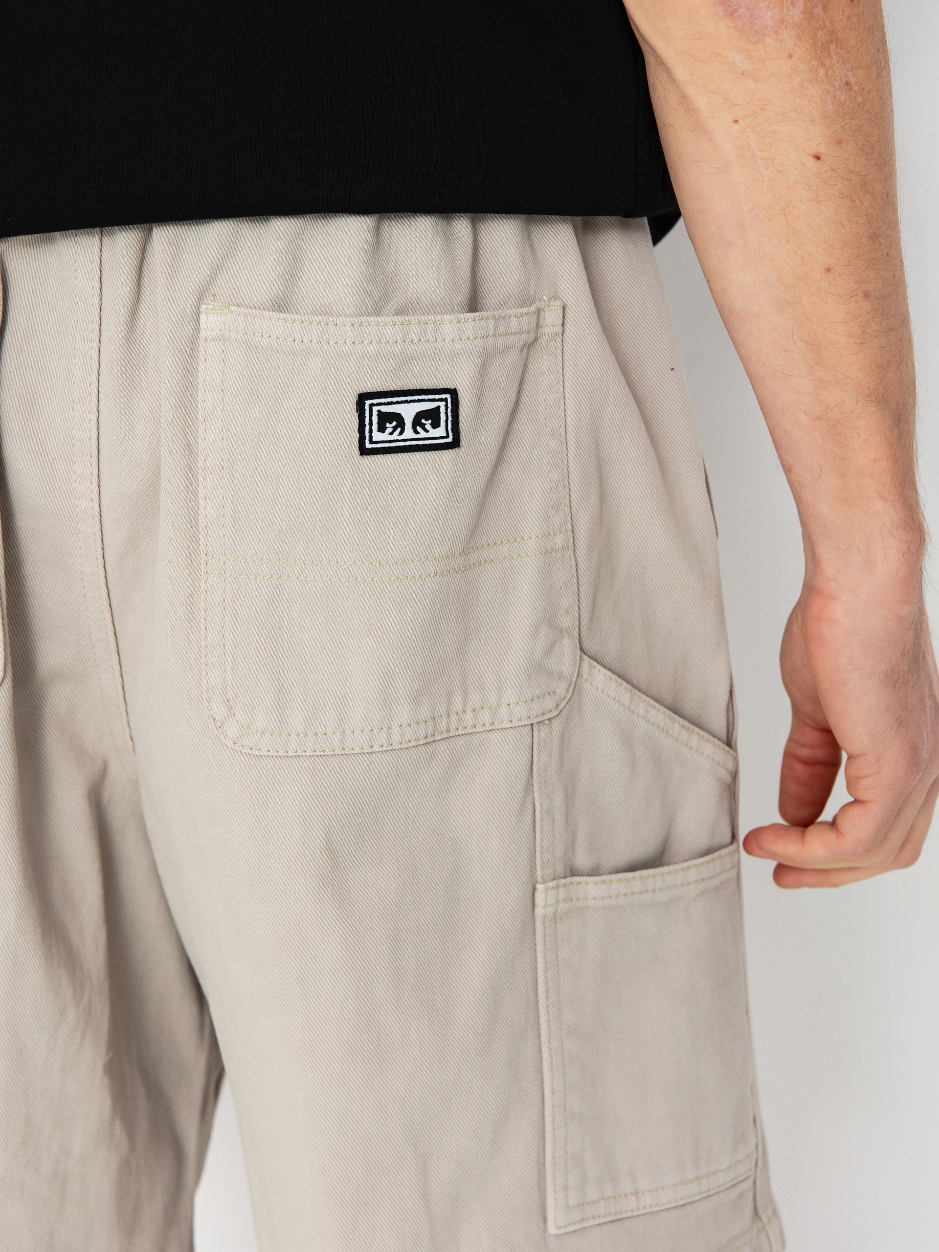 Шорти OBEY Easy Denim Carpenter (silver grey)