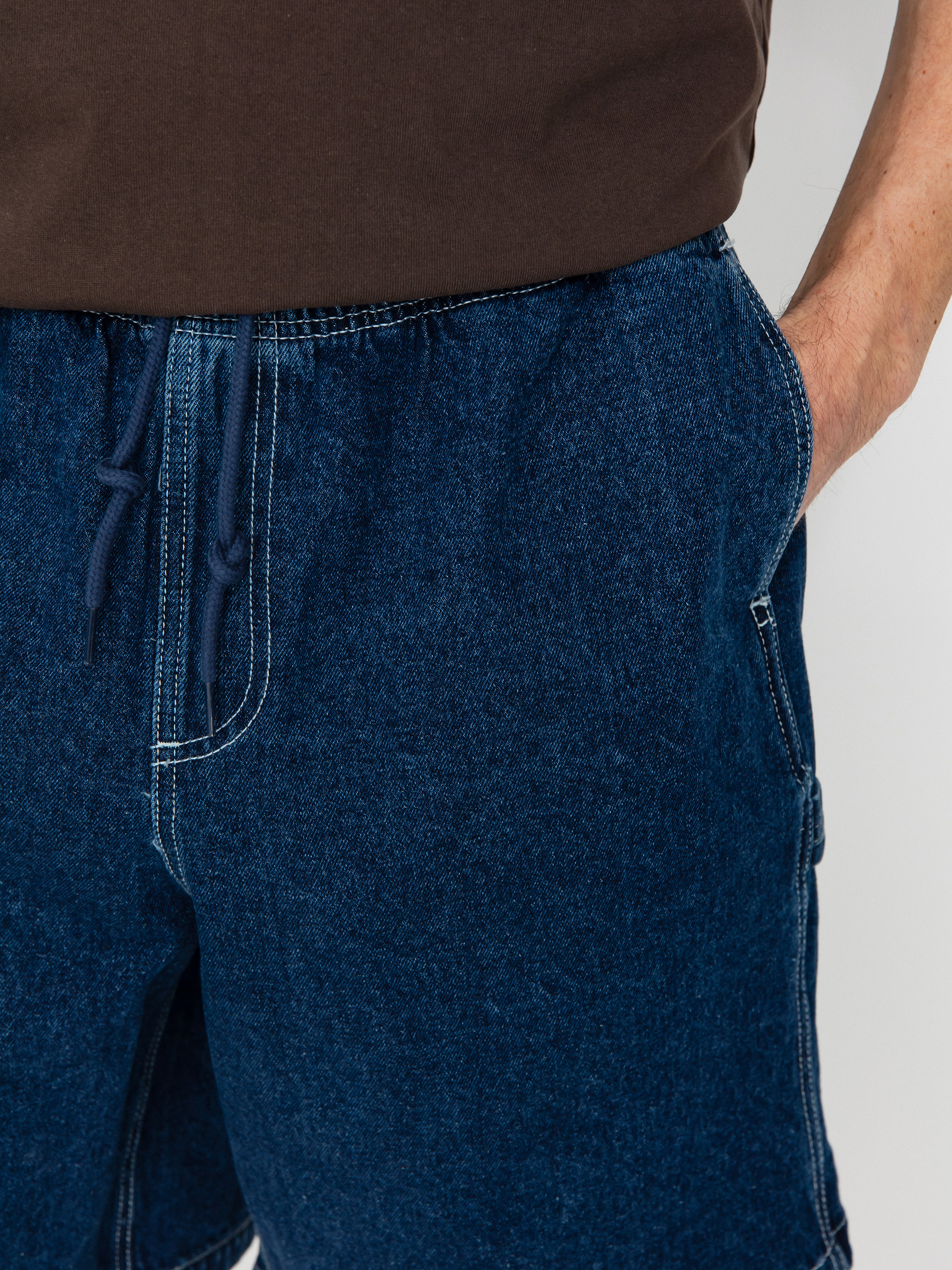 Шорти OBEY Easy Denim Carpenter (stone wash indigo)