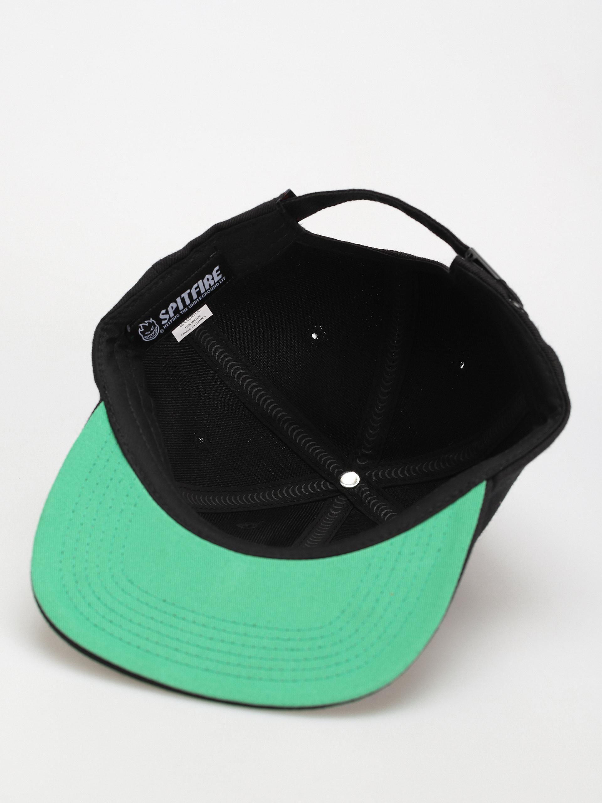 Кепка Spitfire Adj Spitball Swirl Strapback (black)