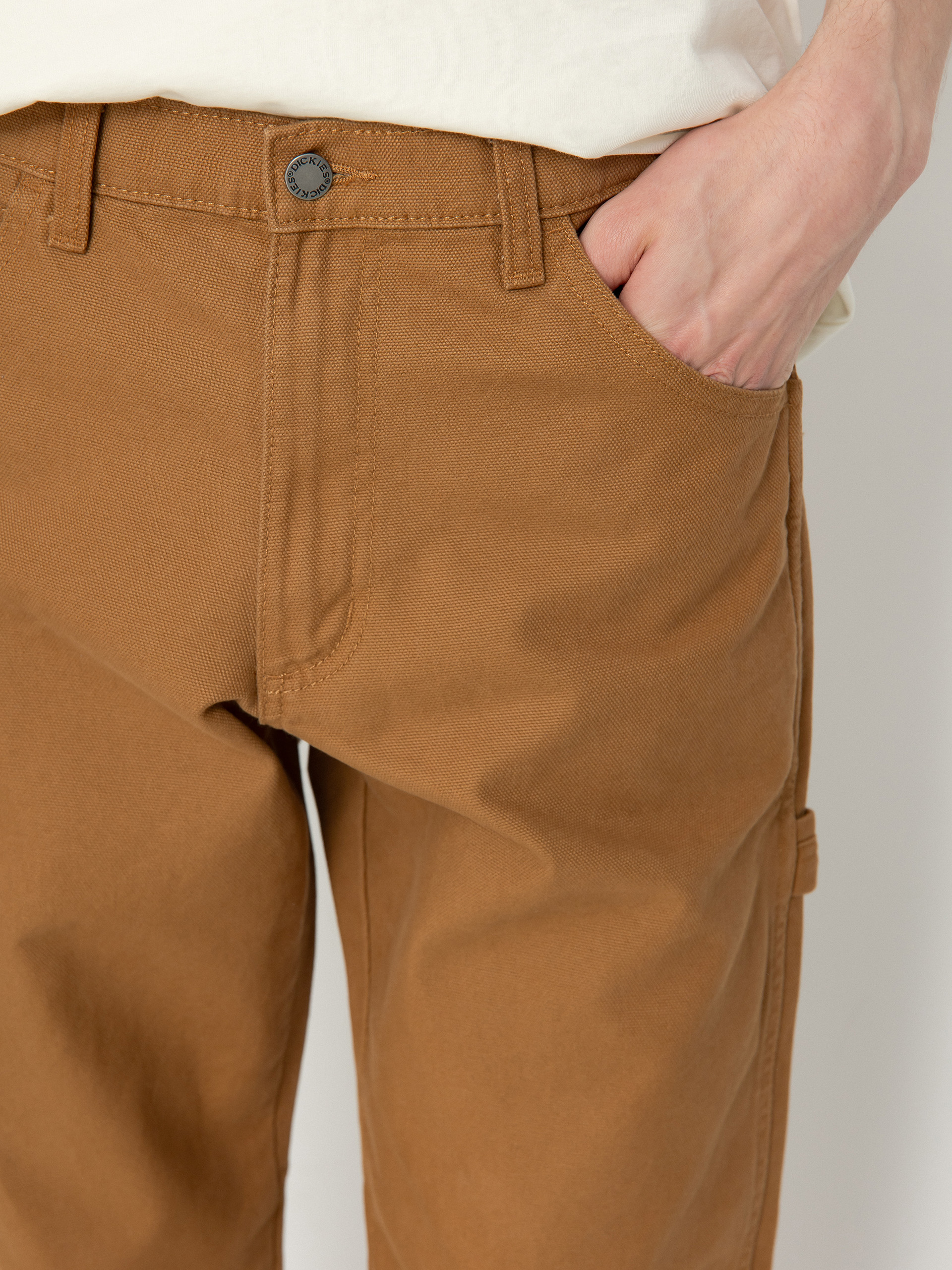 Штани Dickies Duck Carpenter (stone washed brown duck)