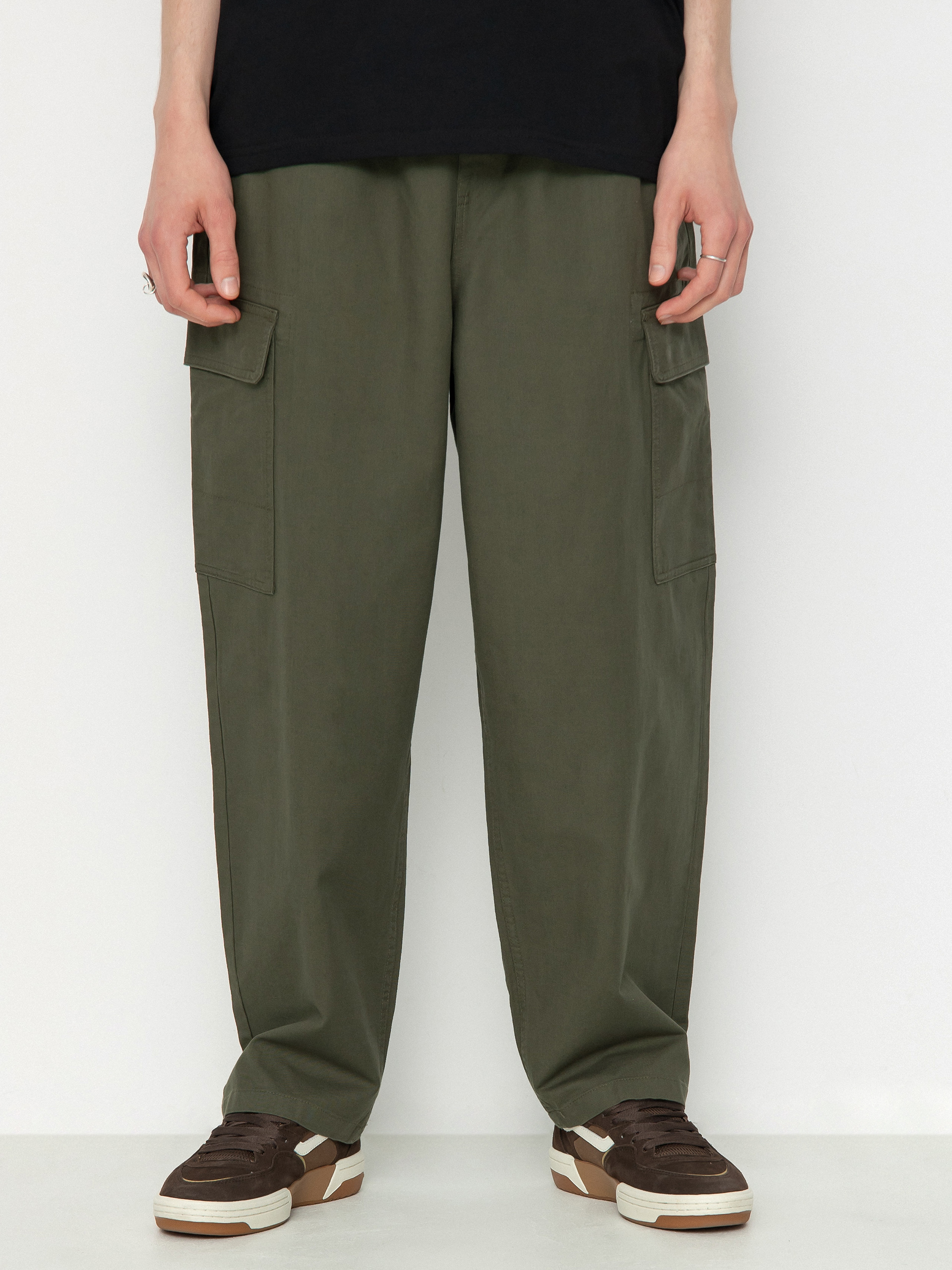 u0428u0442u0430u043du0438 Volcom Billow Tapered Ew Cargo (squadron green)