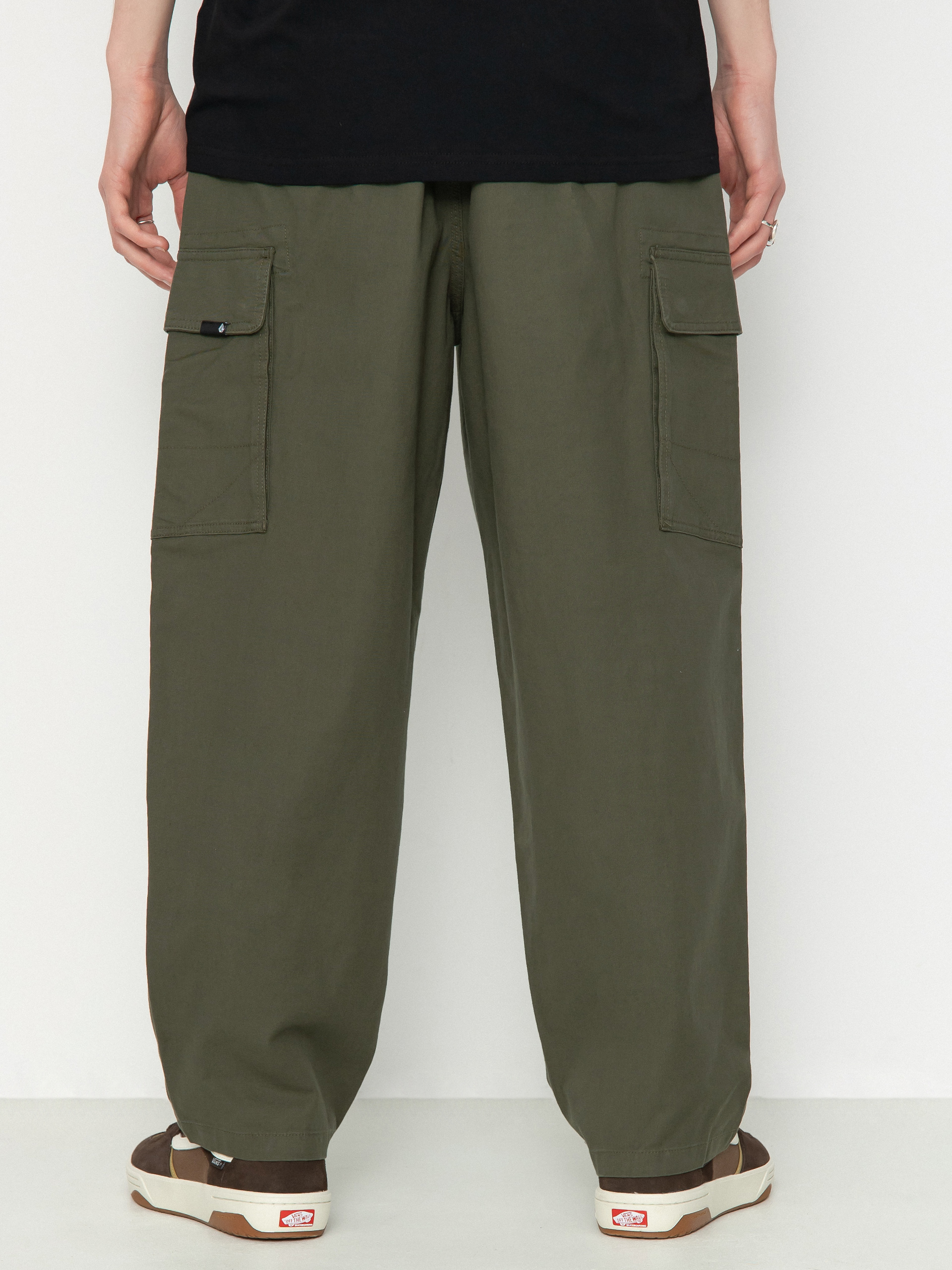Штани Volcom Billow Tapered Ew Cargo (squadron green)