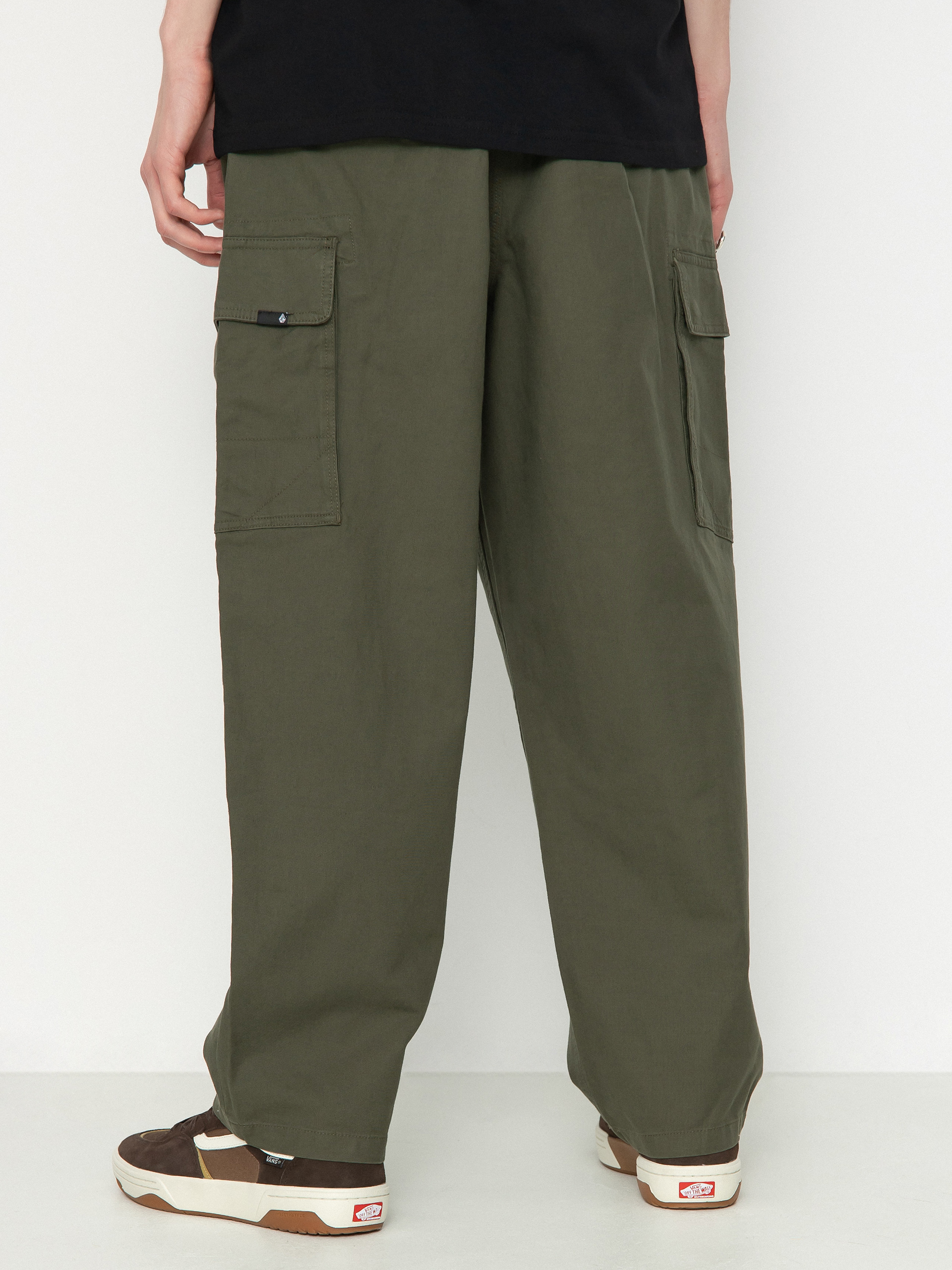 Штани Volcom Billow Tapered Ew Cargo (squadron green)